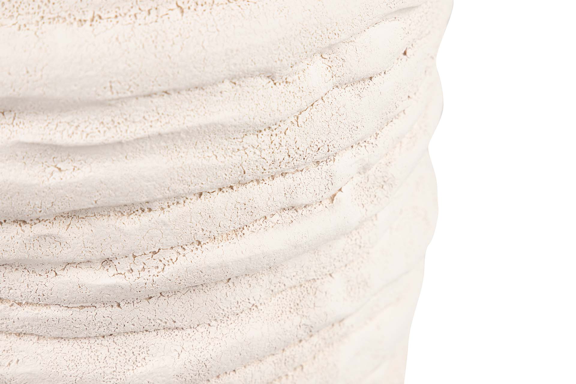 JARRON CERAMICA BEIGE 23x23x29 CM