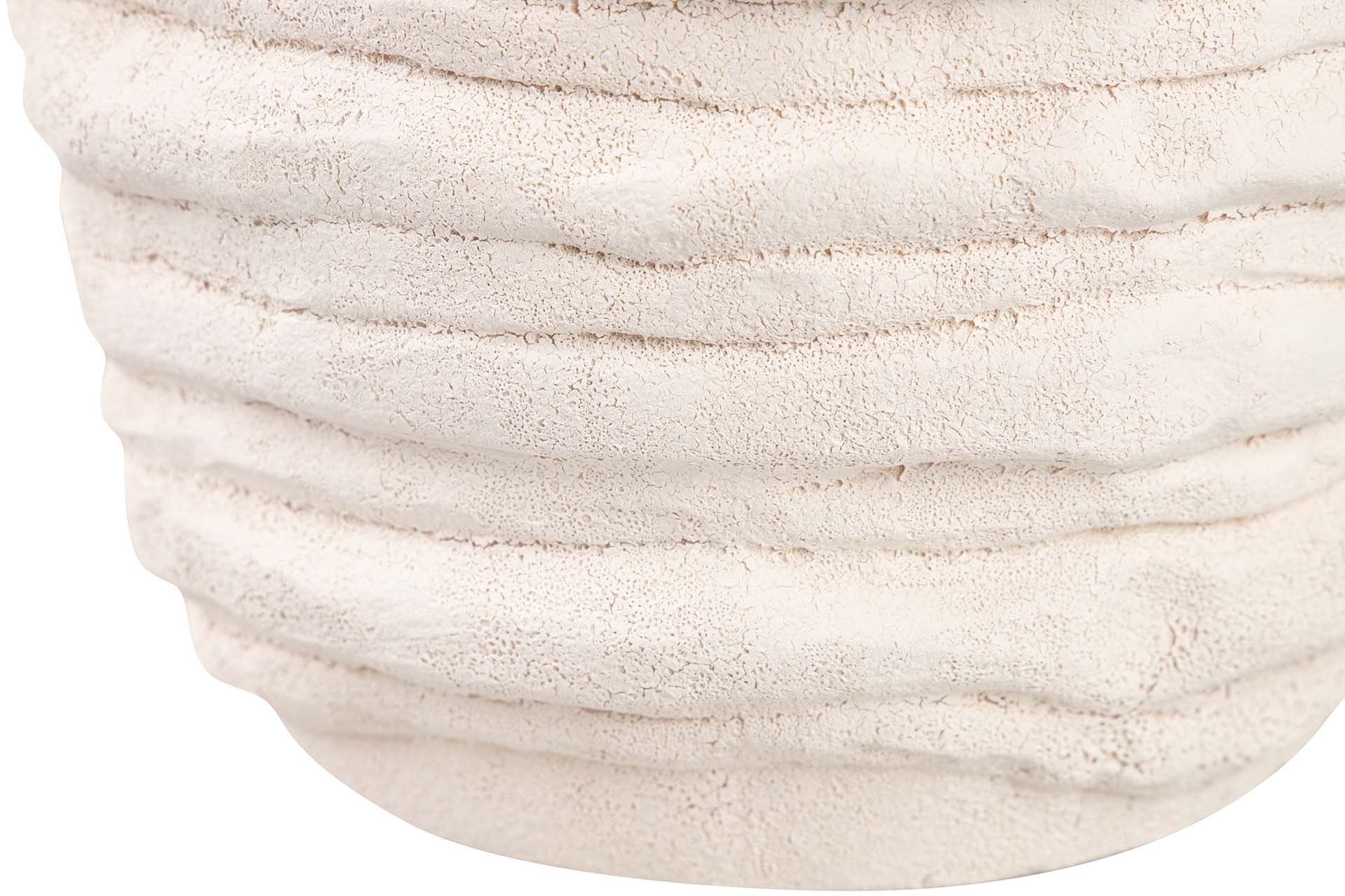 JARRON CERAMICA BEIGE 23x23x29 CM