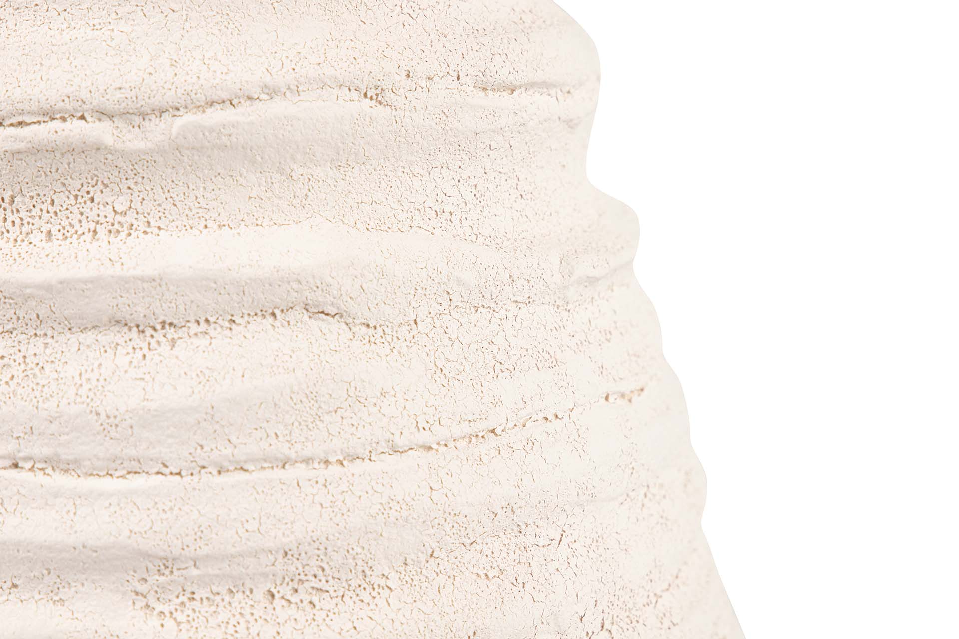 JARRON CERAMICA BEIGE 22x22x29 CM