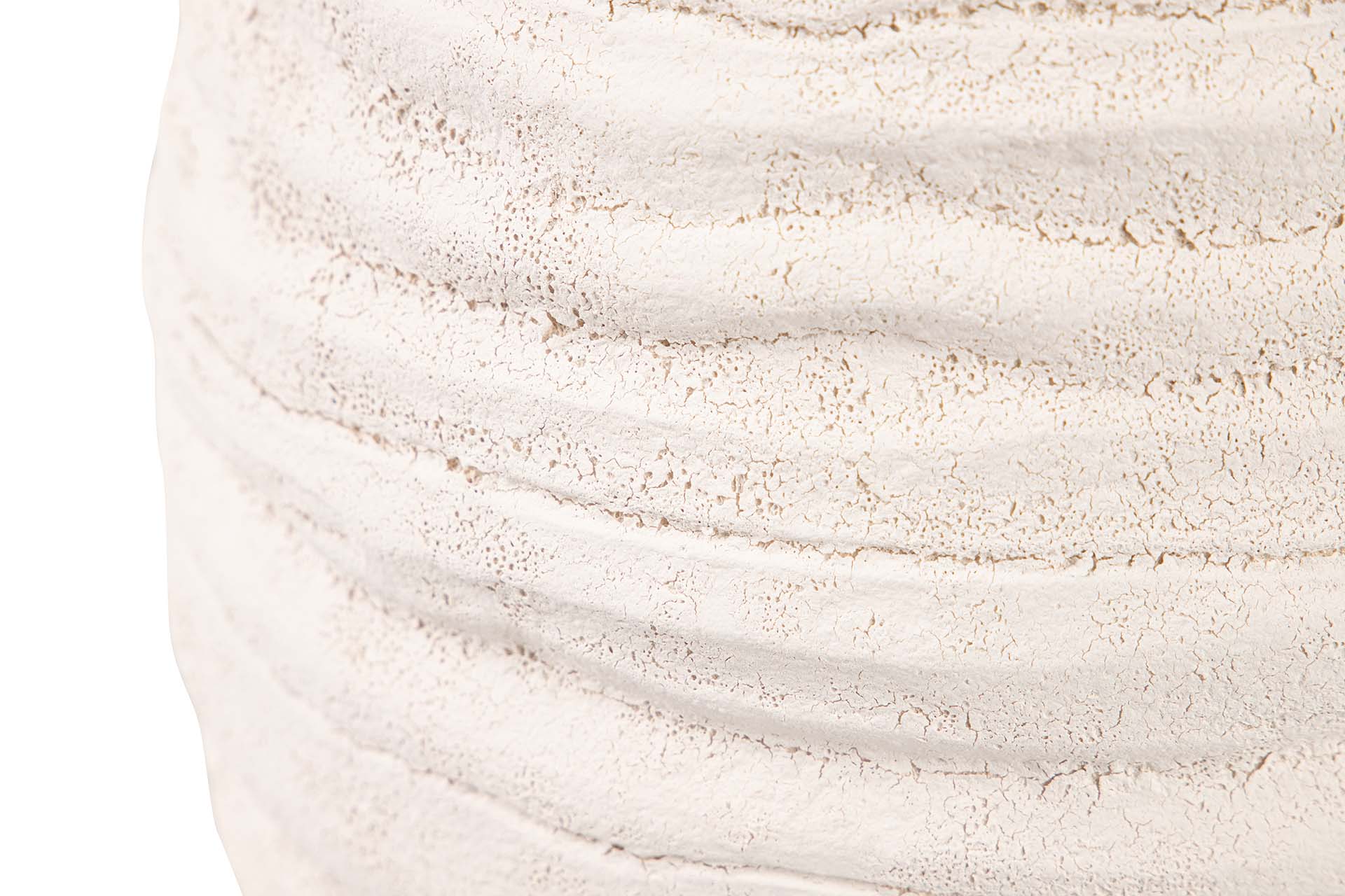 JARRON CERAMICA BEIGE 22x22x29 CM