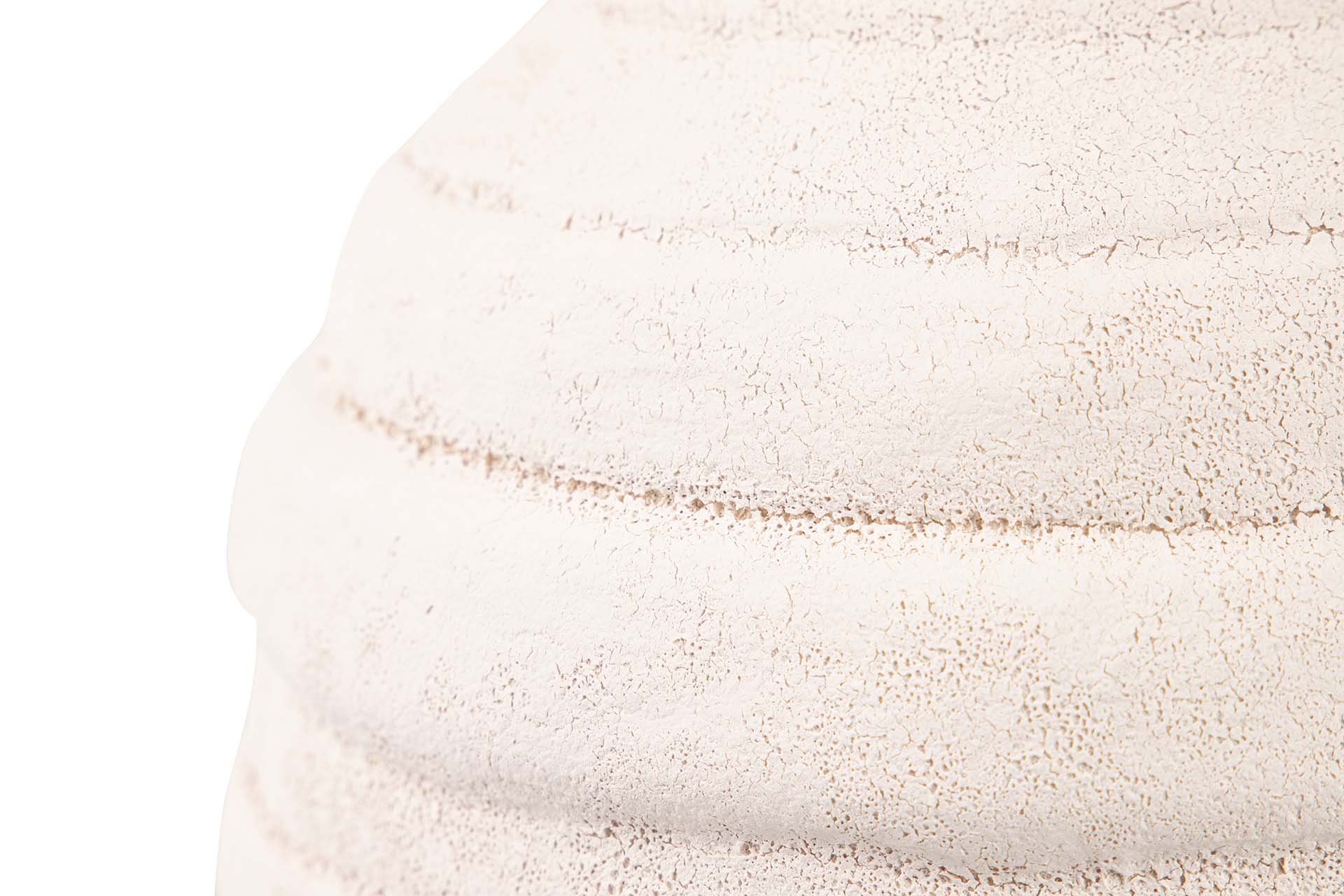 JARRON CERAMICA BEIGE 21x21x29 CM