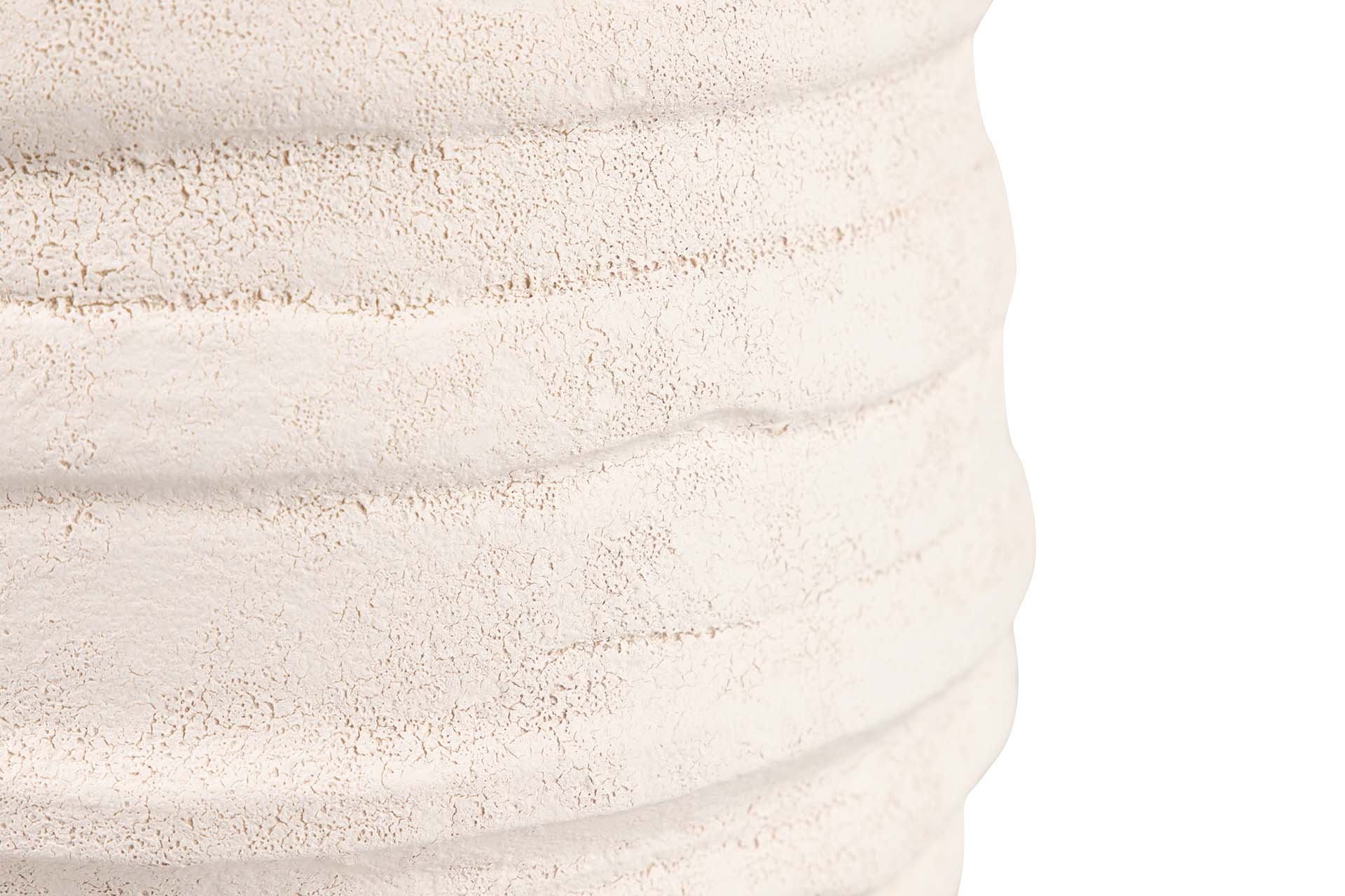 JARRON CERAMICA BEIGE 21x21x29 CM