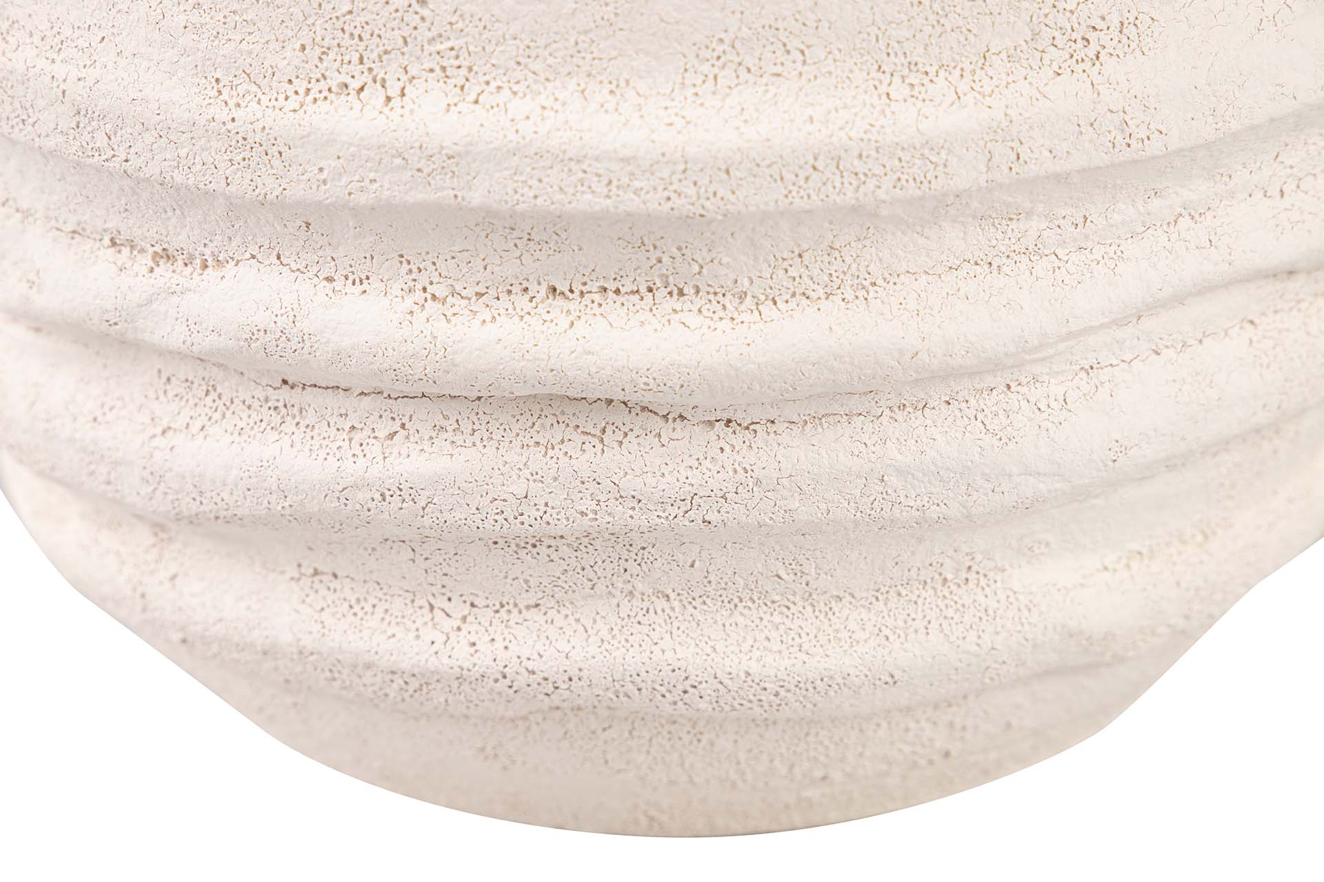 JARRON CERAMICA BEIGE 21x21x29 CM