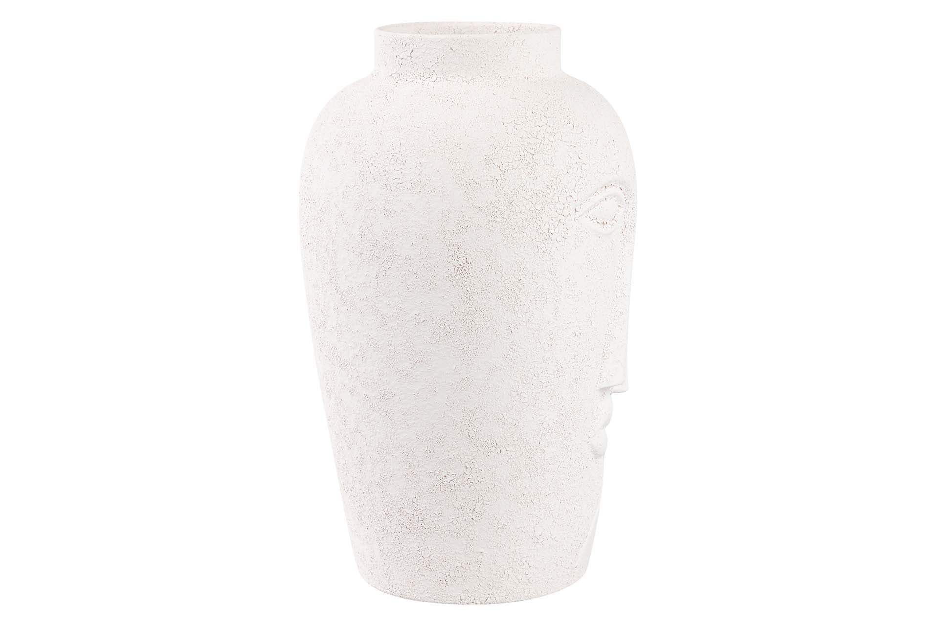 JARRON CERAMICA CARA BEIGE 19x19x30 CM