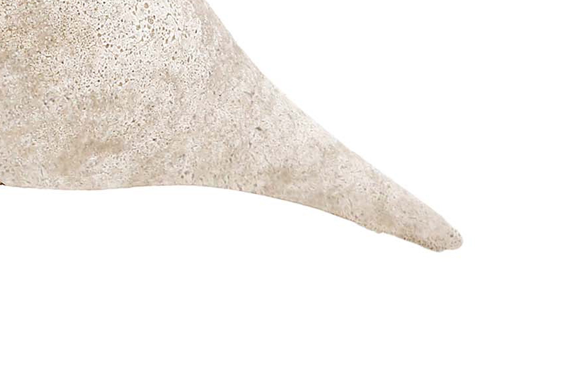 PAJARO CERAMICA BEIGE 24x10x20 CM