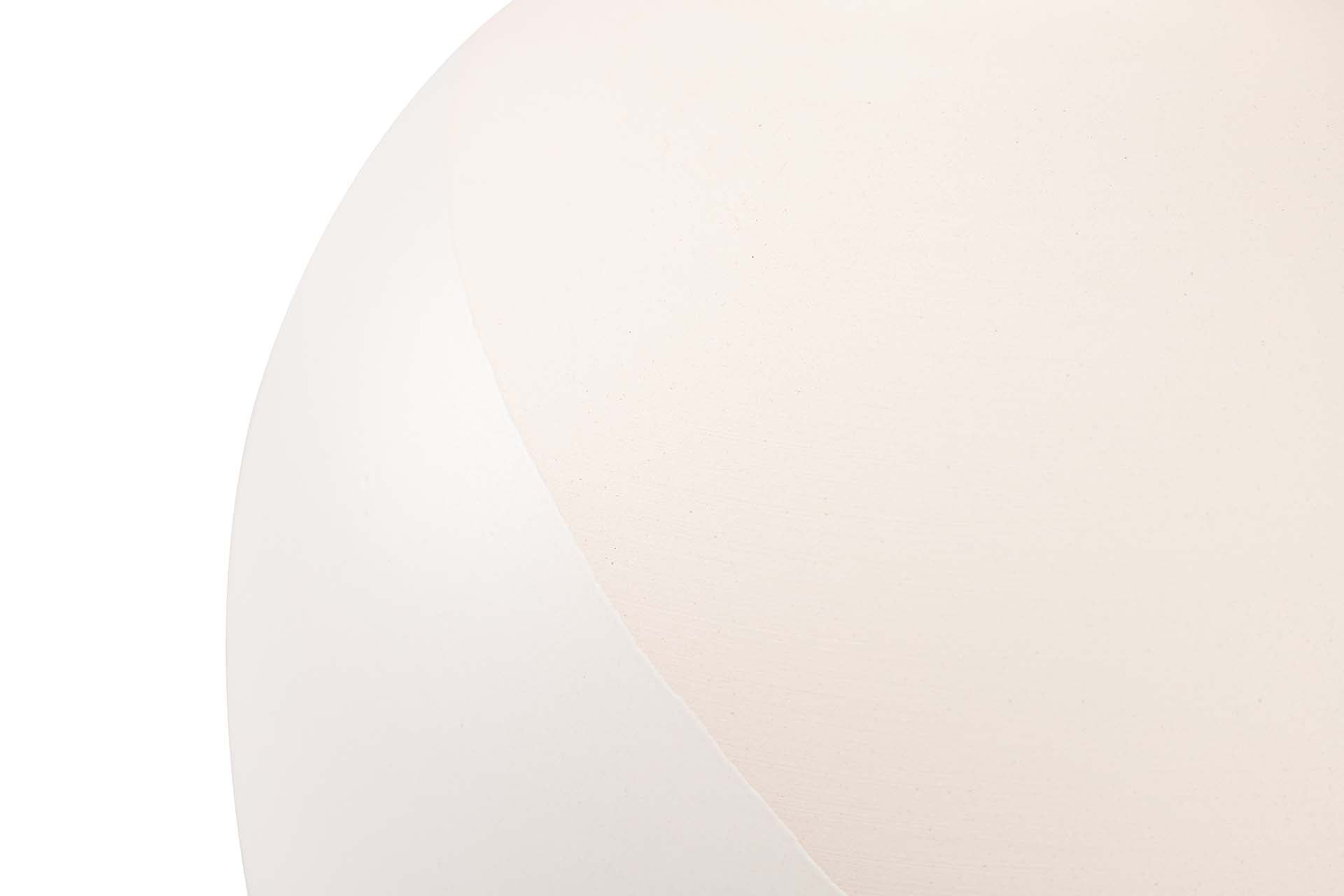 WHITE AND BLUE CERAMIC VASE 24x24x26 CM