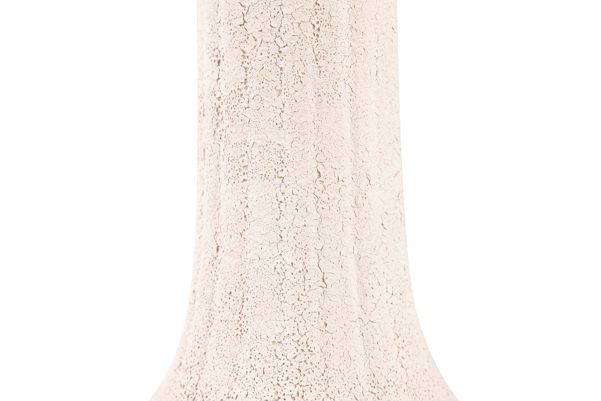 JARRON CERAMICA BEIGE 19x19x38 CM