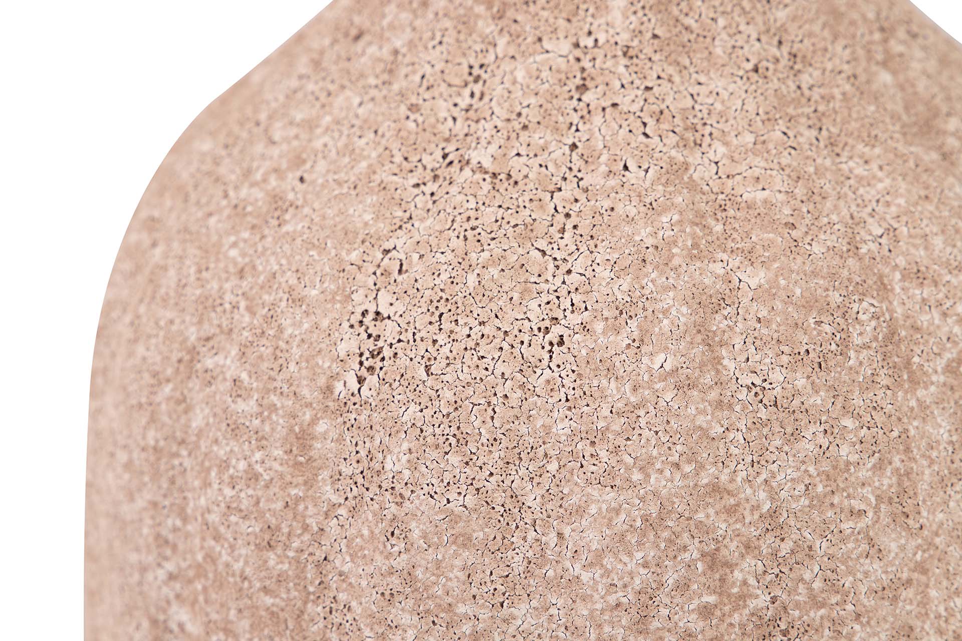 JARRON CERAMICA MARRON 19x19x38 CM