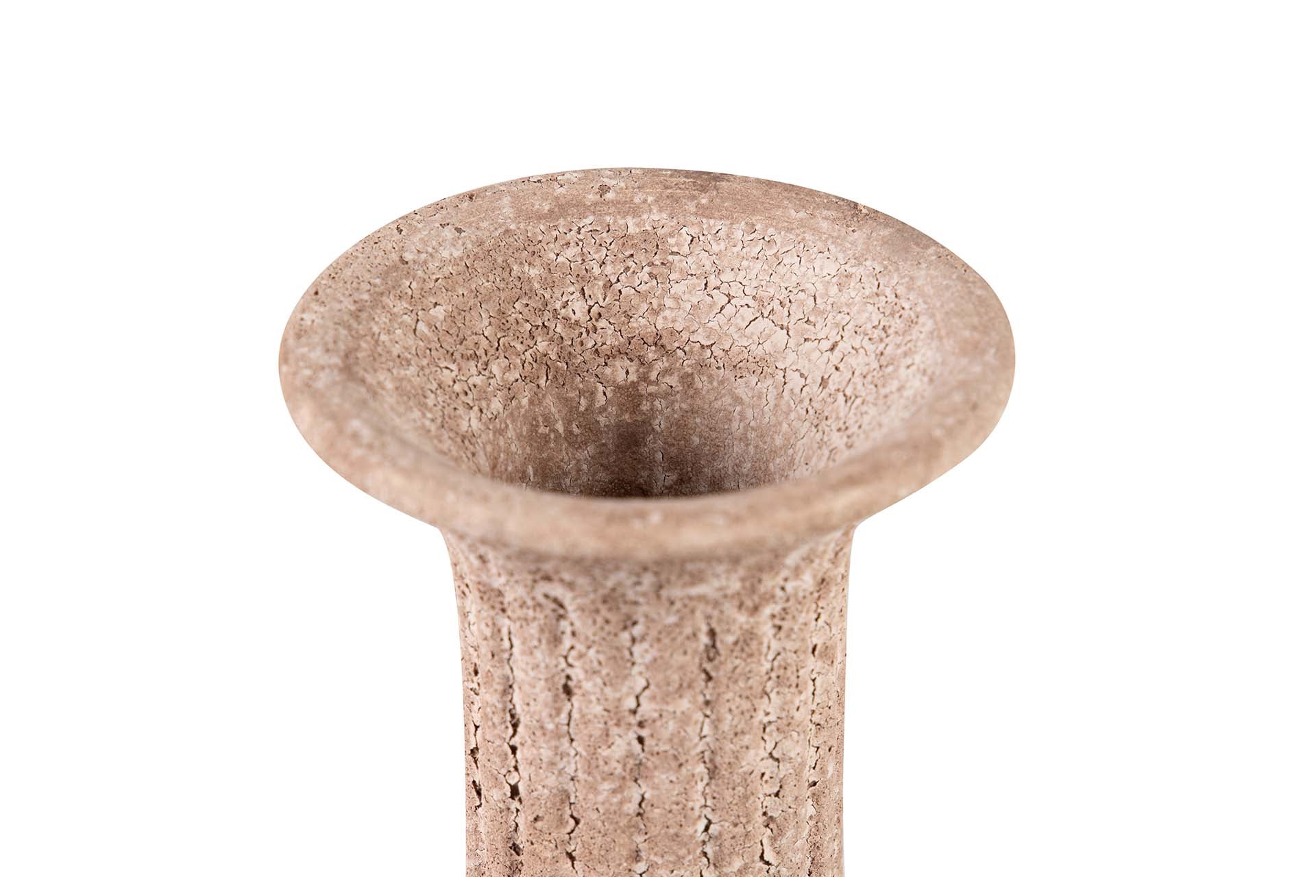 JARRON CERAMICA MARRON 15x15x32 CM