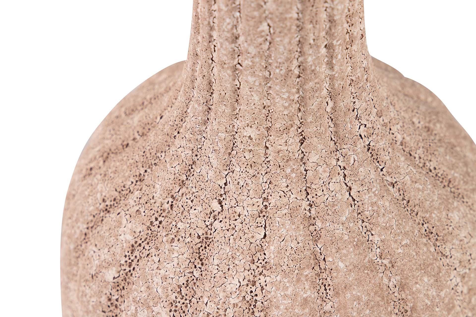 JARRON CERAMICA MARRON 15x15x32 CM