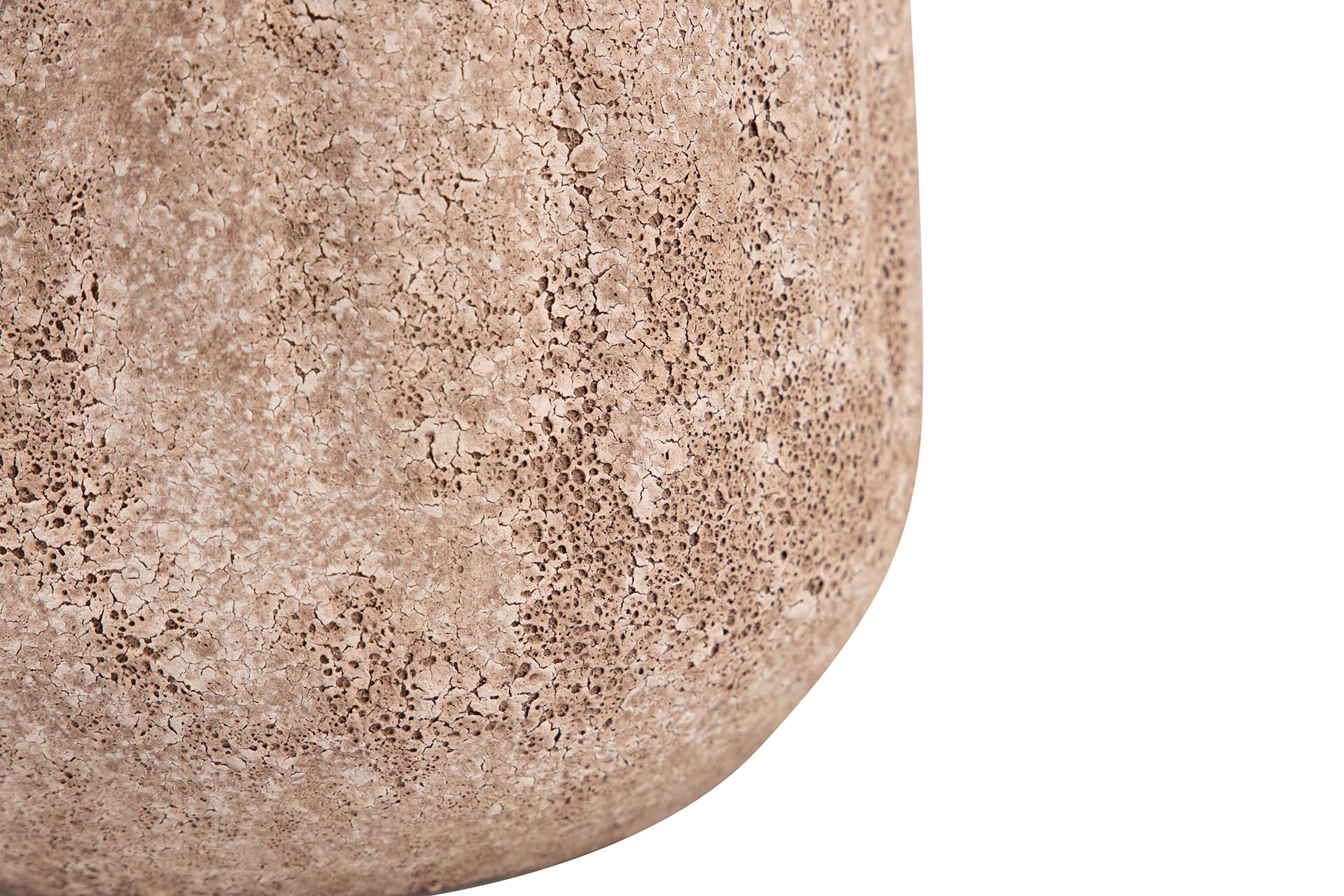 JARRON CERAMICA MARRON 15x15x32 CM