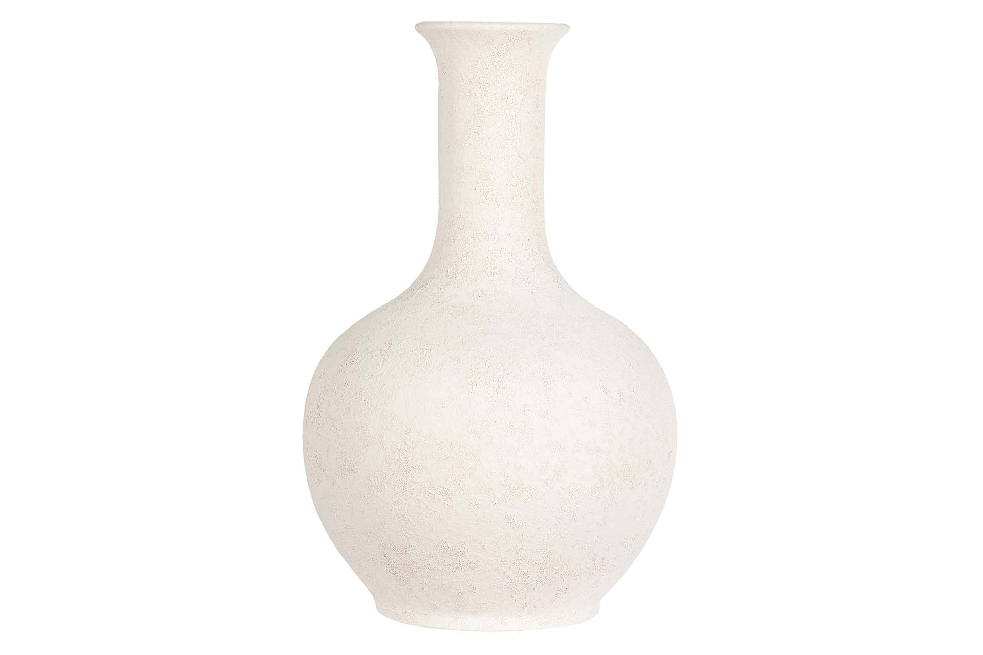 JARRON CERAMICA BEIGE 22x22x35 CM