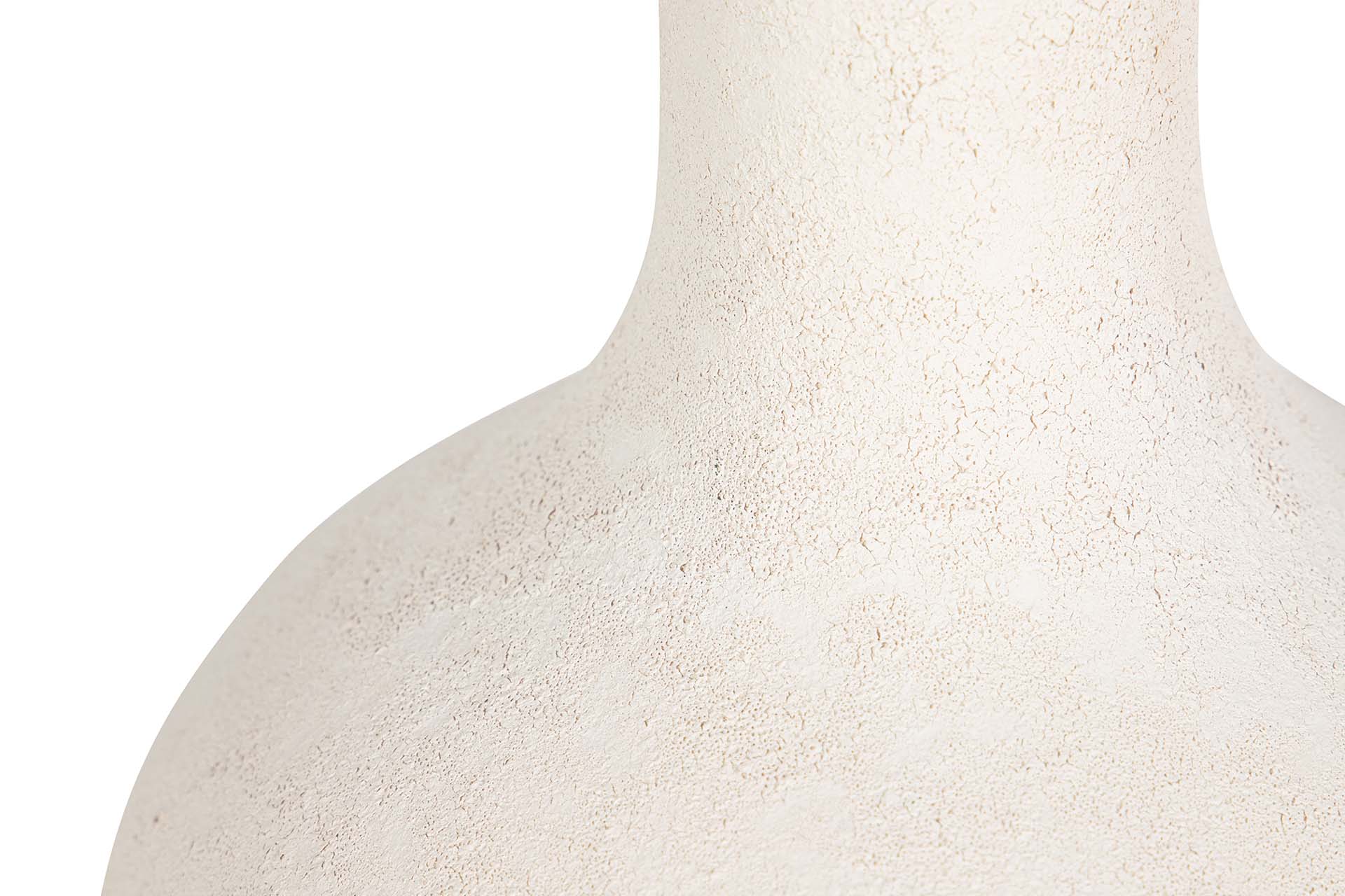 JARRON CERAMICA BEIGE 22x22x35 CM