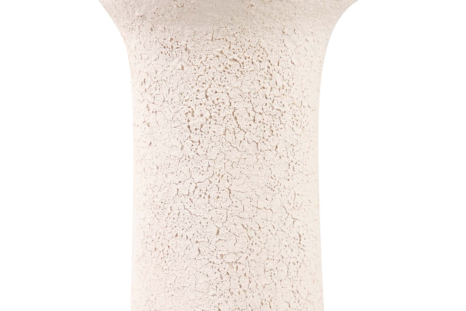 JARRON CERAMICA BEIGE 18x18x29 CM