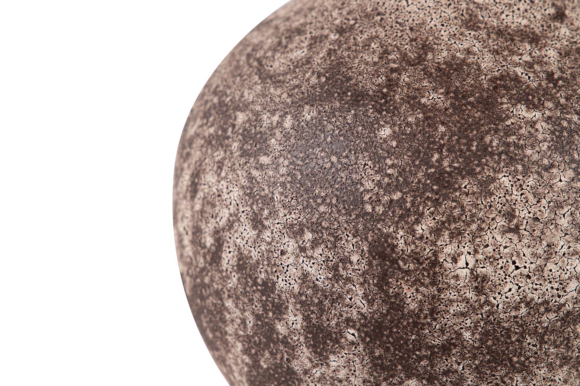 JARRON CERAMICA MARRON 18x18x29 CM