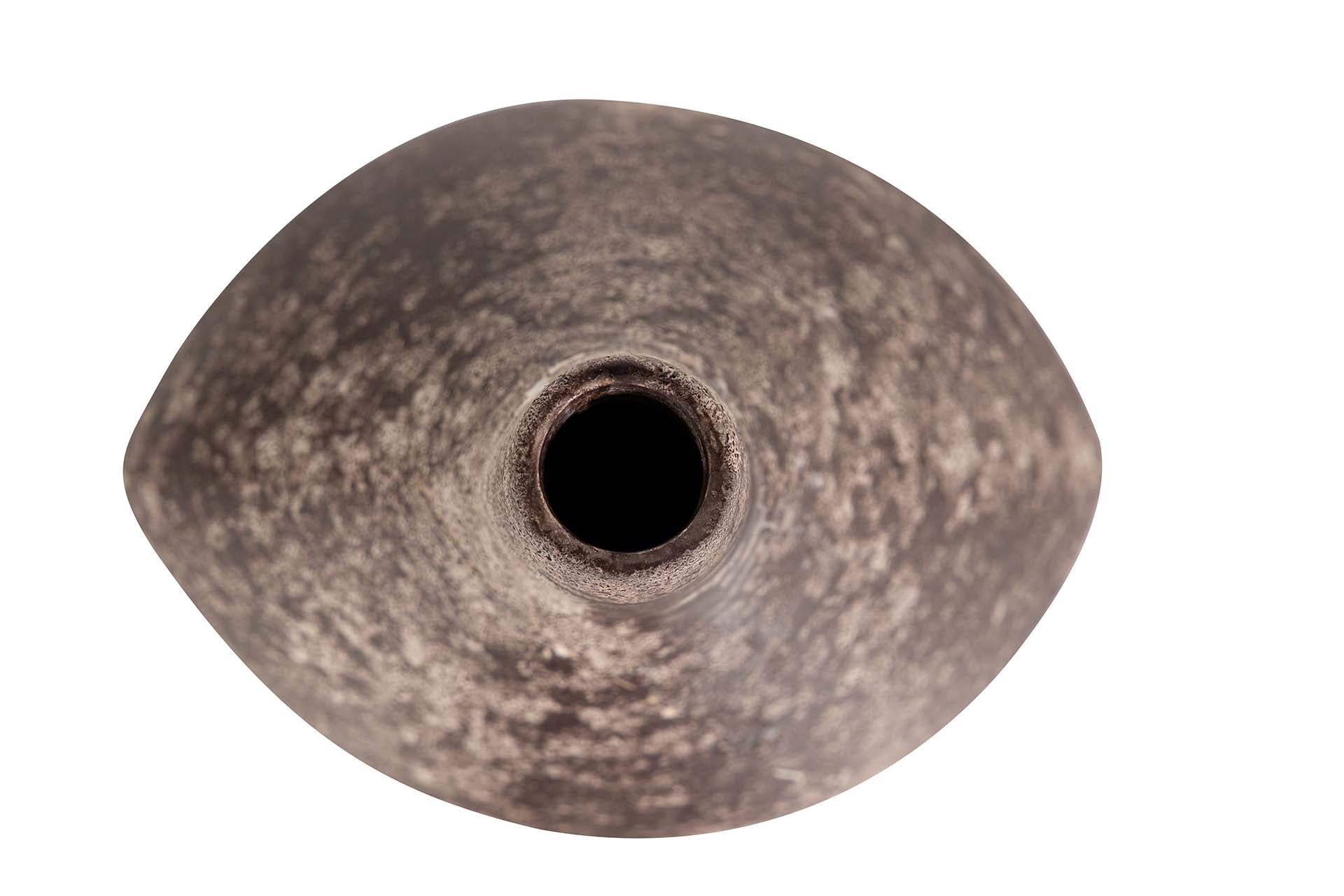 BROWN CERAMIC VASE 25x20x42 CM