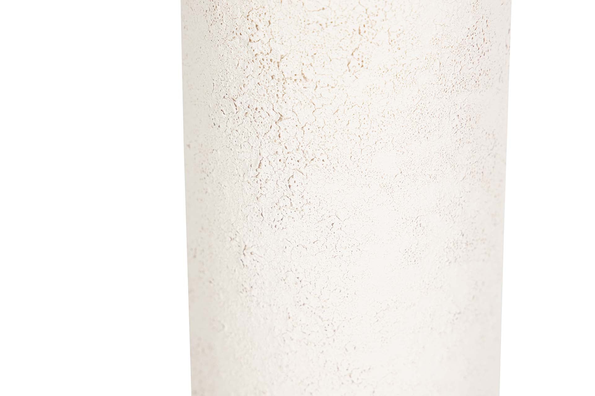 JARRON CERAMICA BEIGE 8x8x45 CM