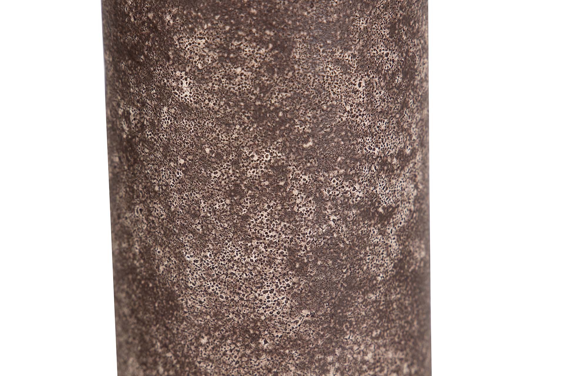 JARRON CERAMICA MARRON 8x8x35 CM