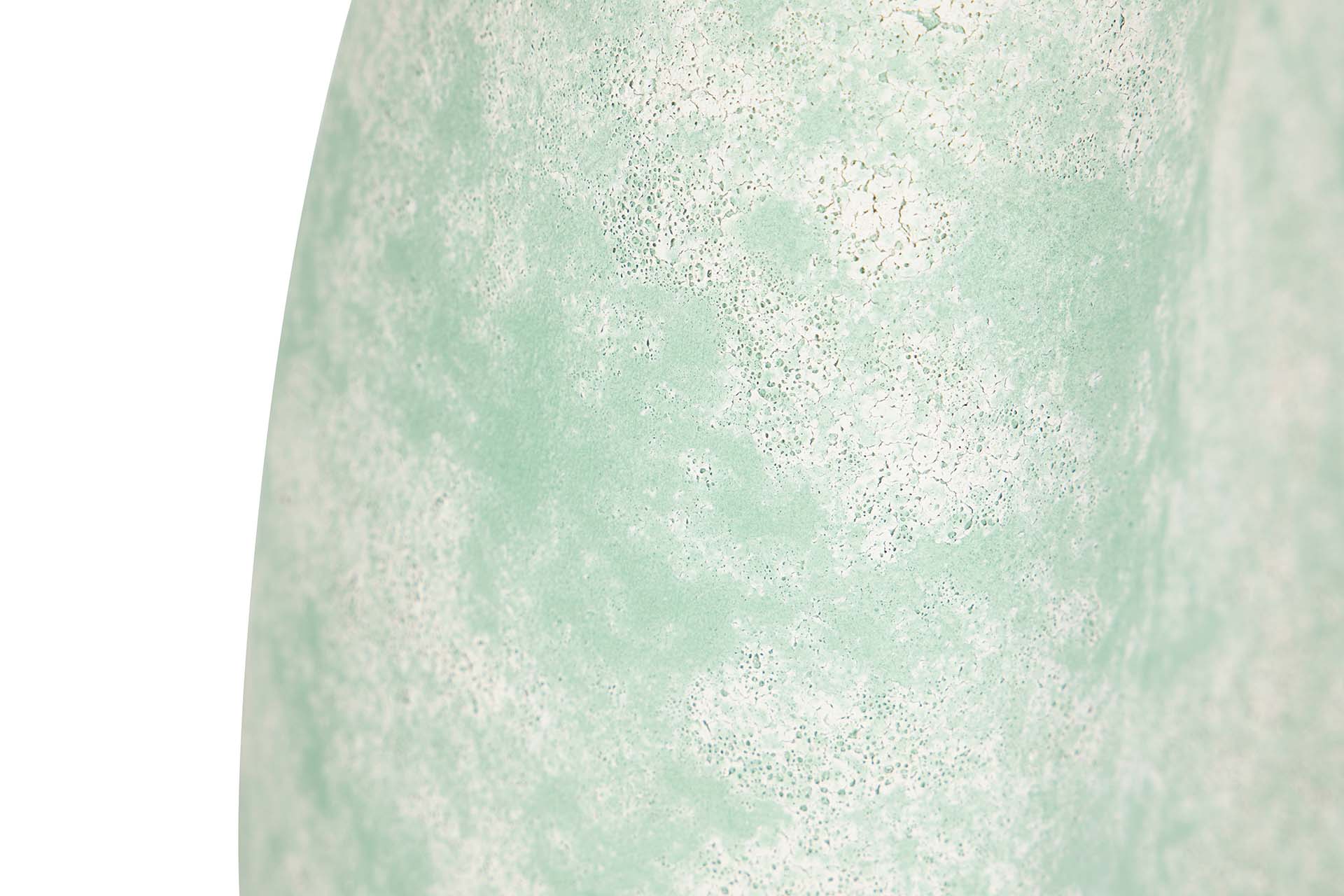 JARRON CERAMICA VERDE 18x18x45 CM