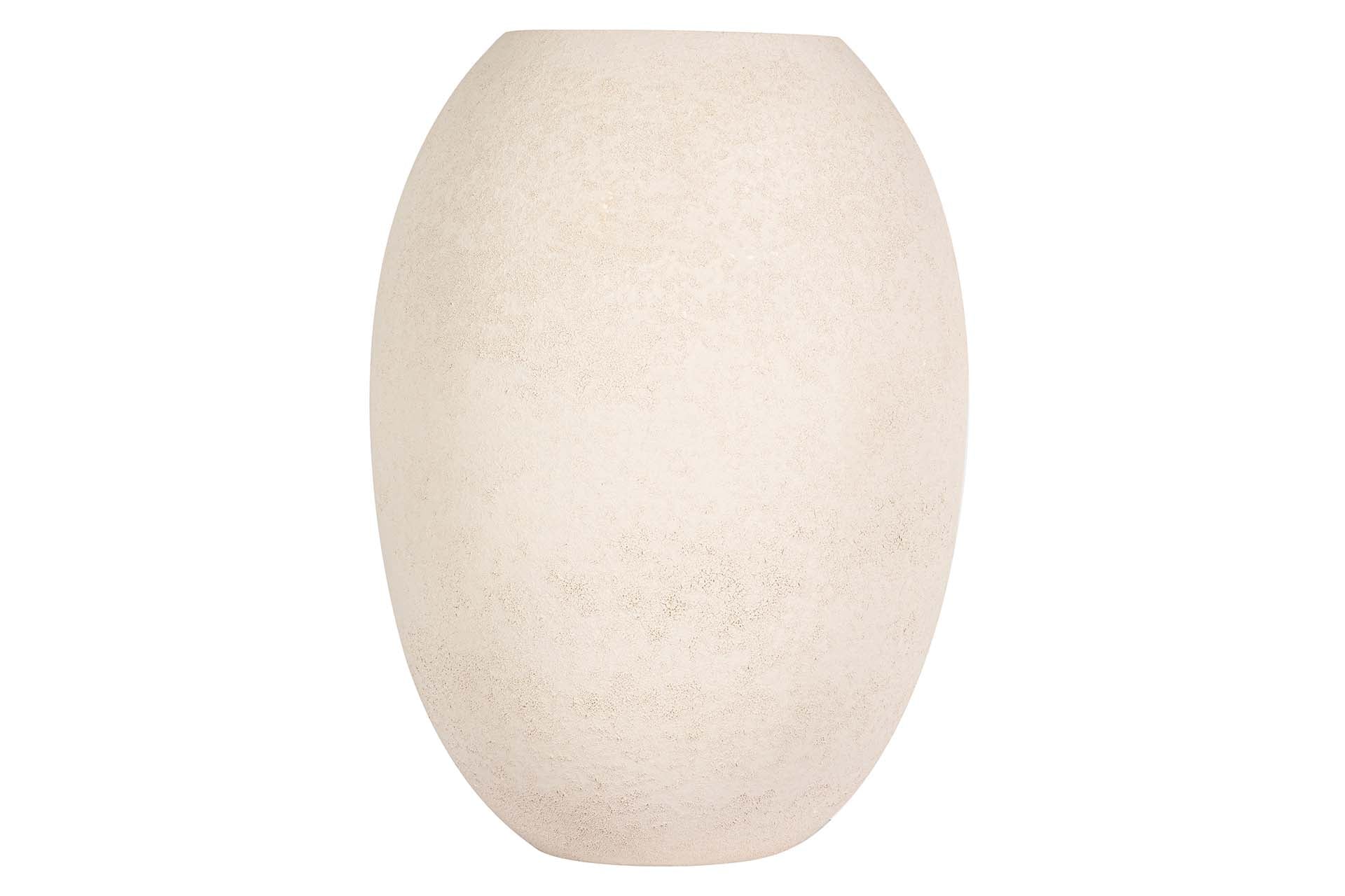 JARRON CERAMICA GRIS 26x26x37 CM