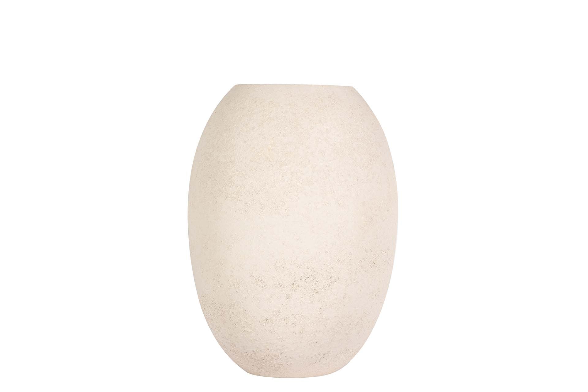 JARRON CERAMICA GRIS 18x18x24 CM