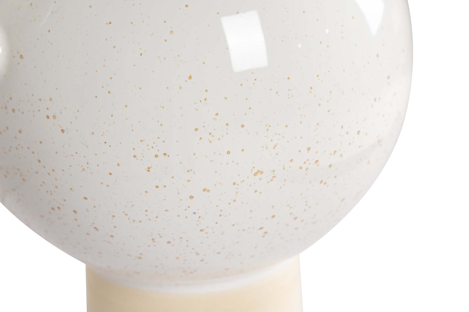 BEIGE CERAMIC VASE 22x16x26 CM
