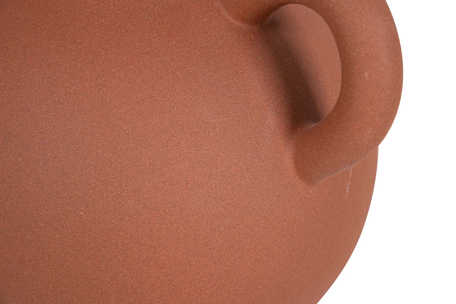 RED CERAMIC VASE 22x16x26 CM