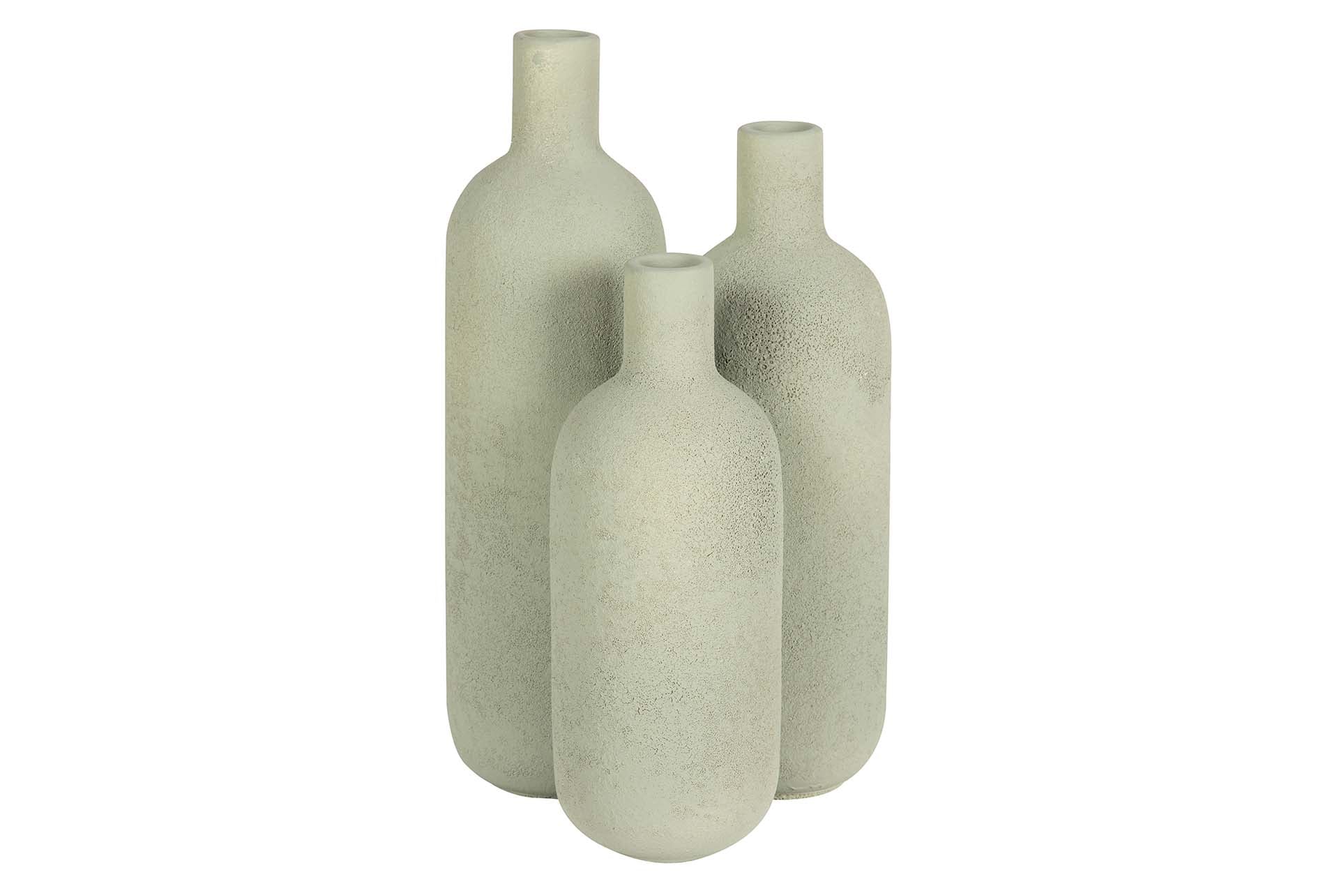 JARRON CERAMICA VERDE 16x16x29 CM