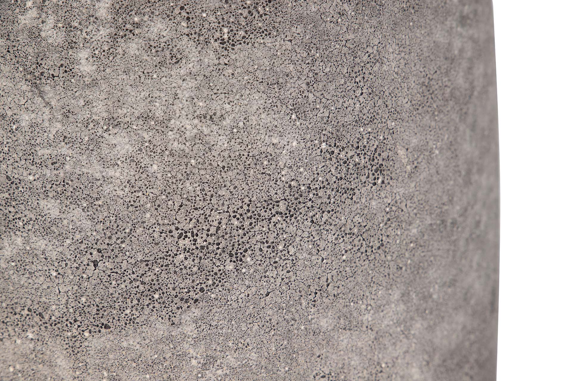 BLACK GREY CERAMIC VASE 20x20x31 CM