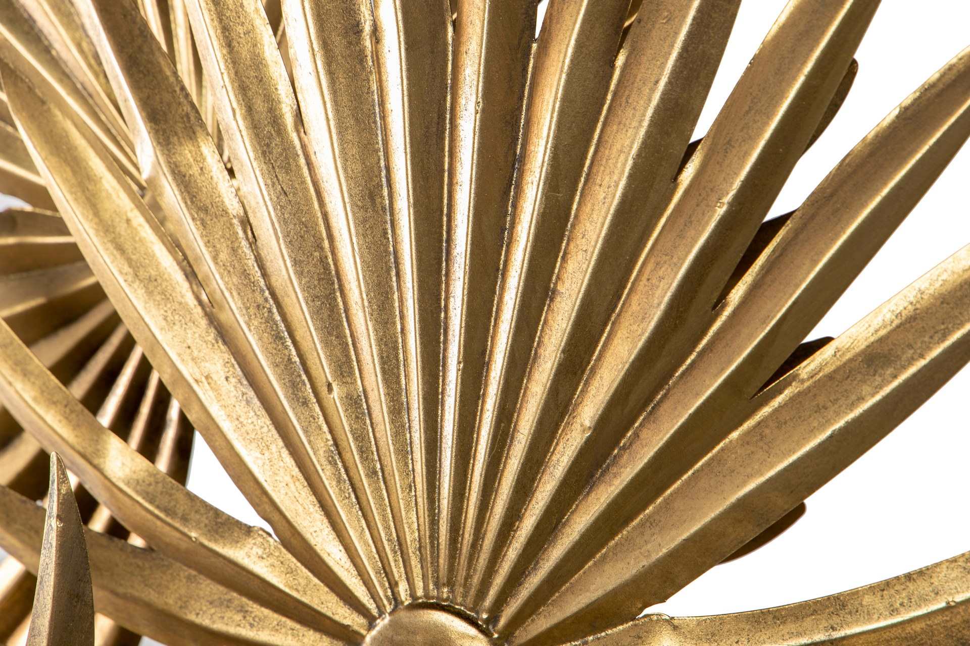 GOLD METAL FLOOR LAMP 102x30x194 CM