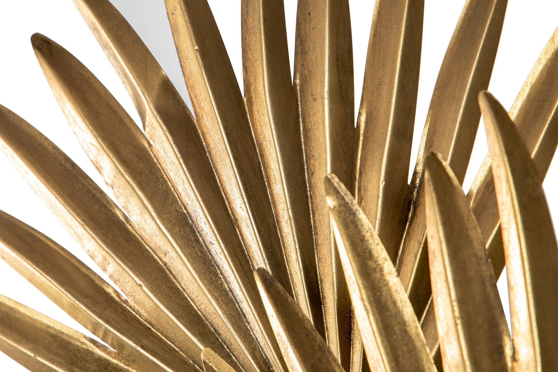 LUMINÁRIA DE PÉ DE METAL DOURADO 102x30x194 CM
