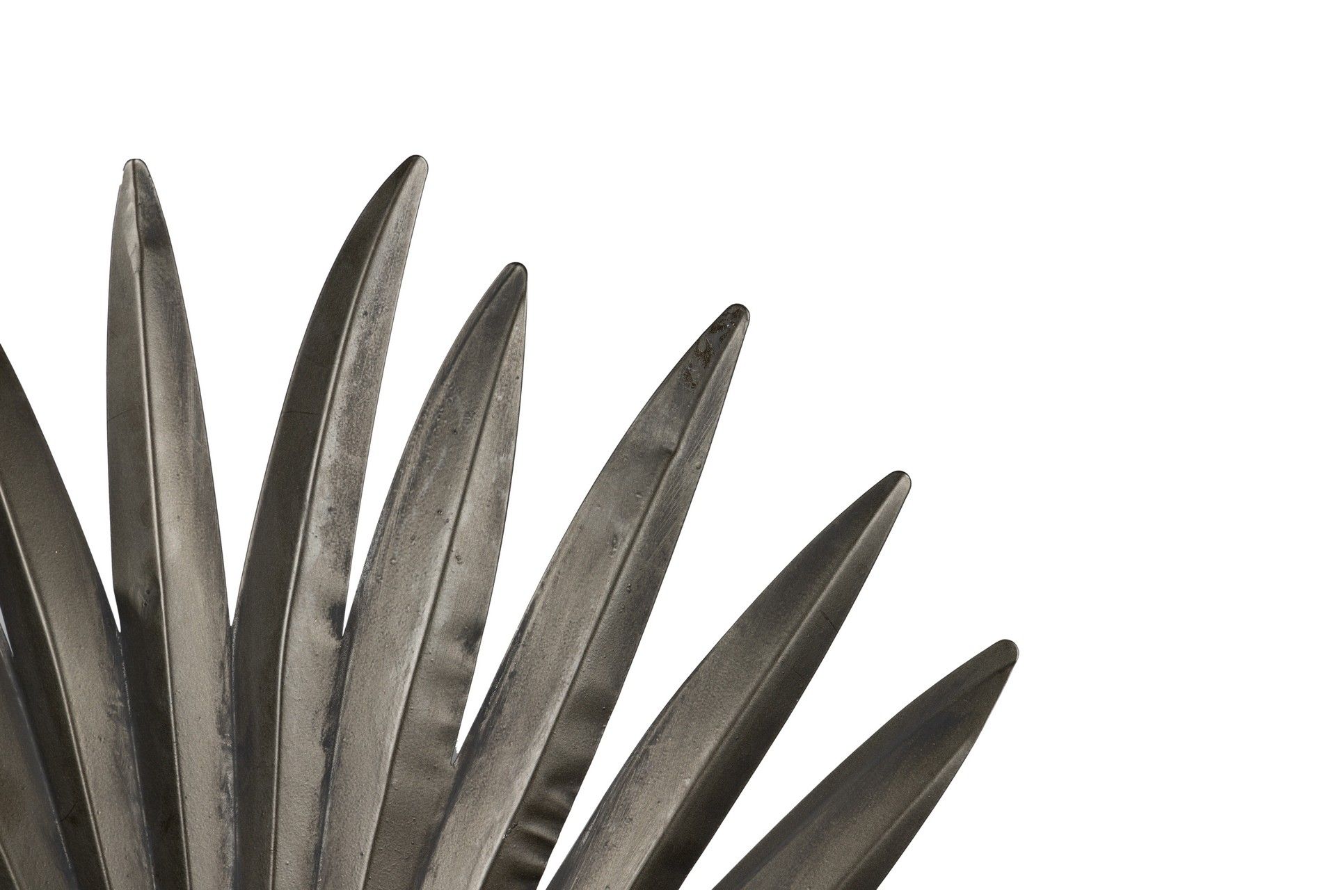 APLIQUE DE PARED METAL NEGRO DORADO 67x13x74 CM