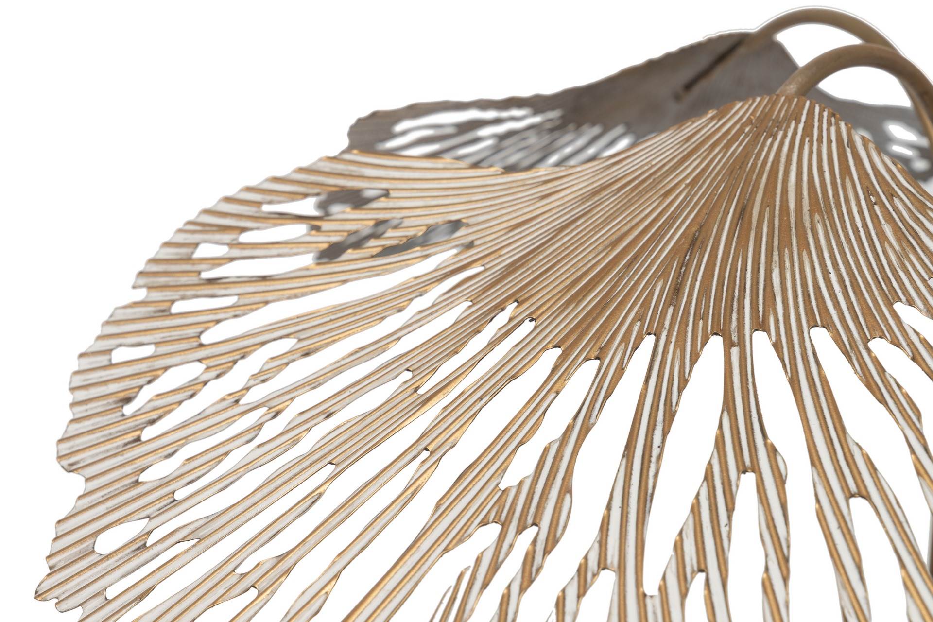 GOLD METAL FLOOR LAMP 88x88x166 CM