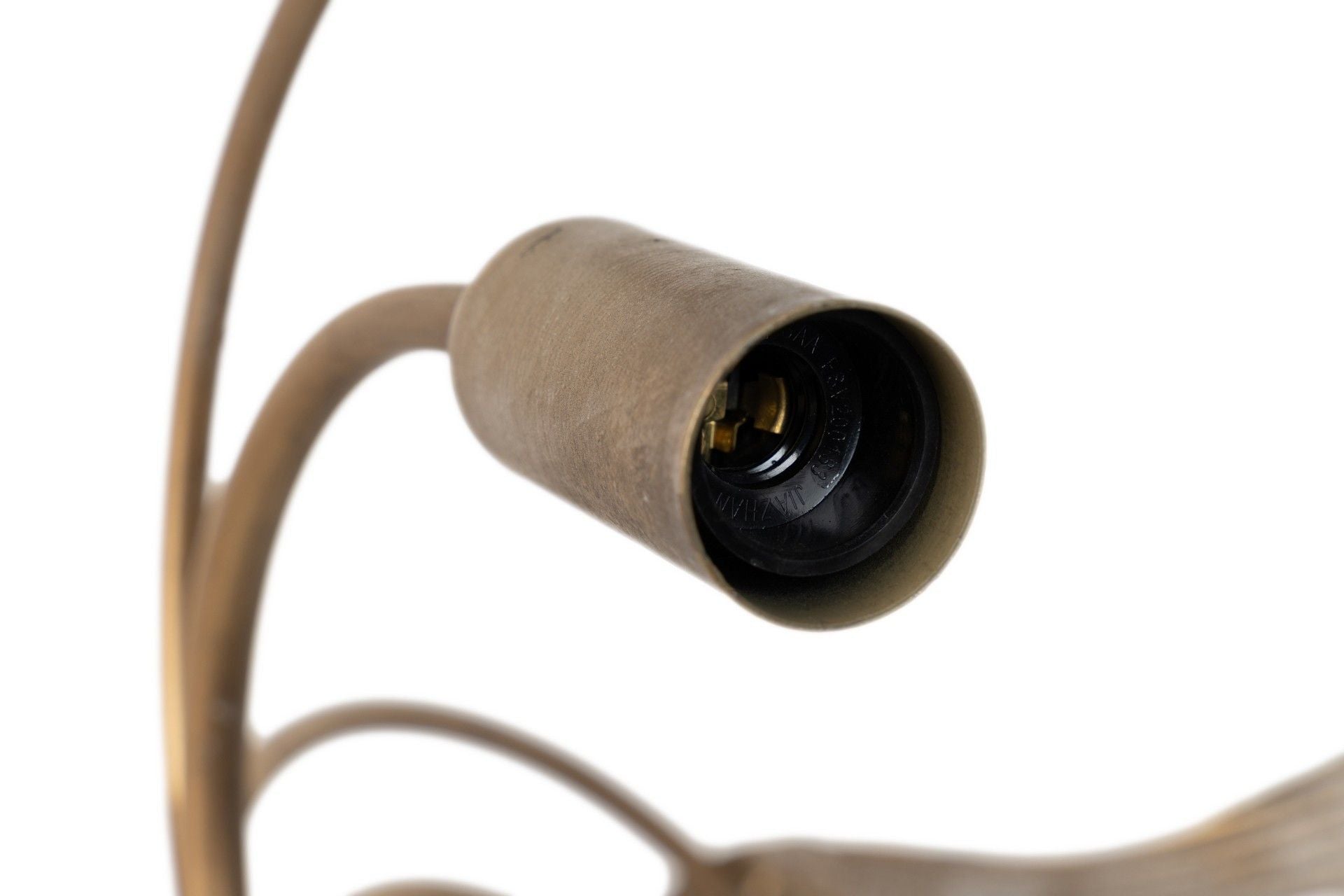 LAMPARA SUELO METAL DORADA 88x88x166 CM