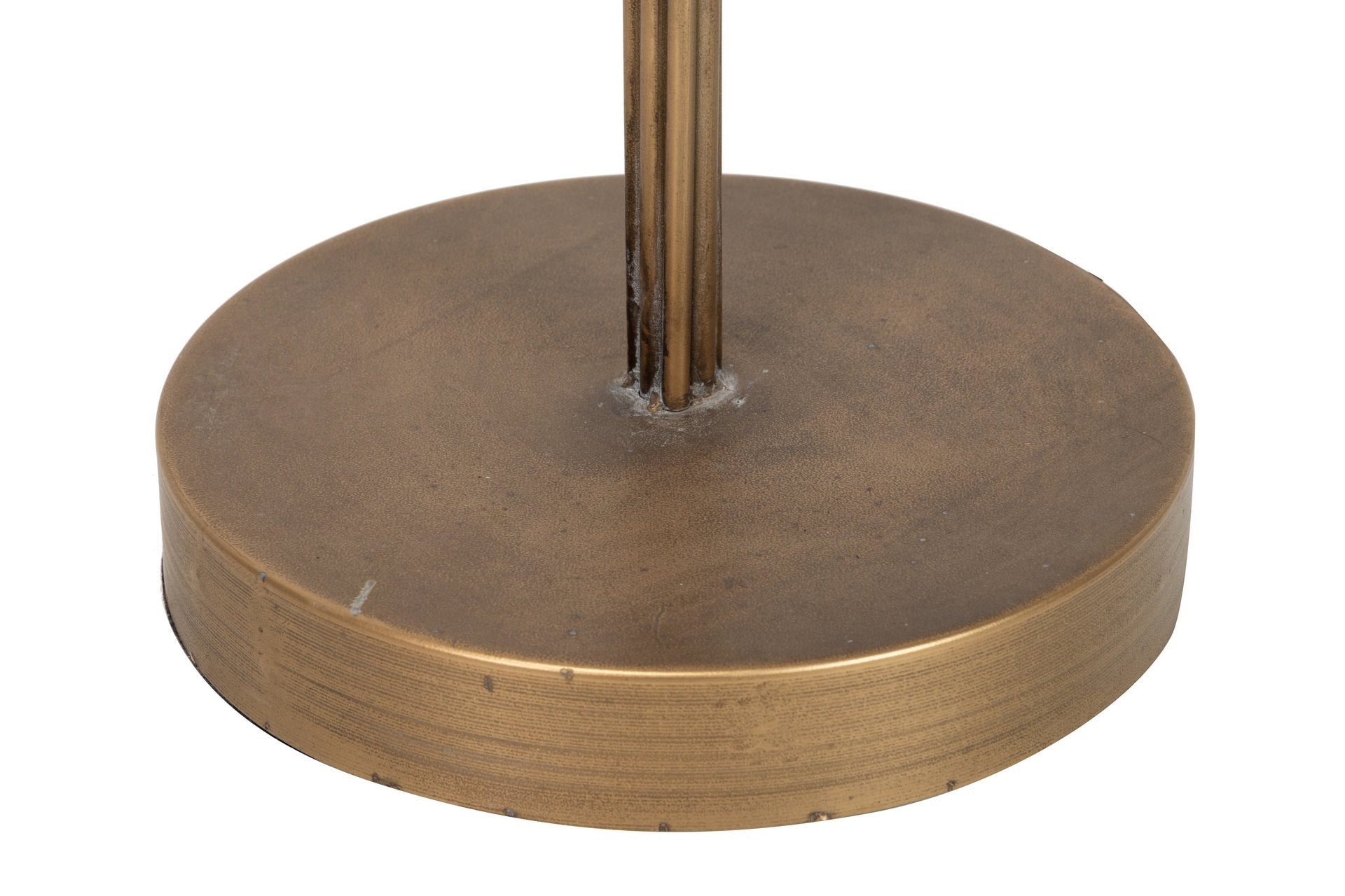 GOLD METAL FLOOR LAMP 88x88x166 CM