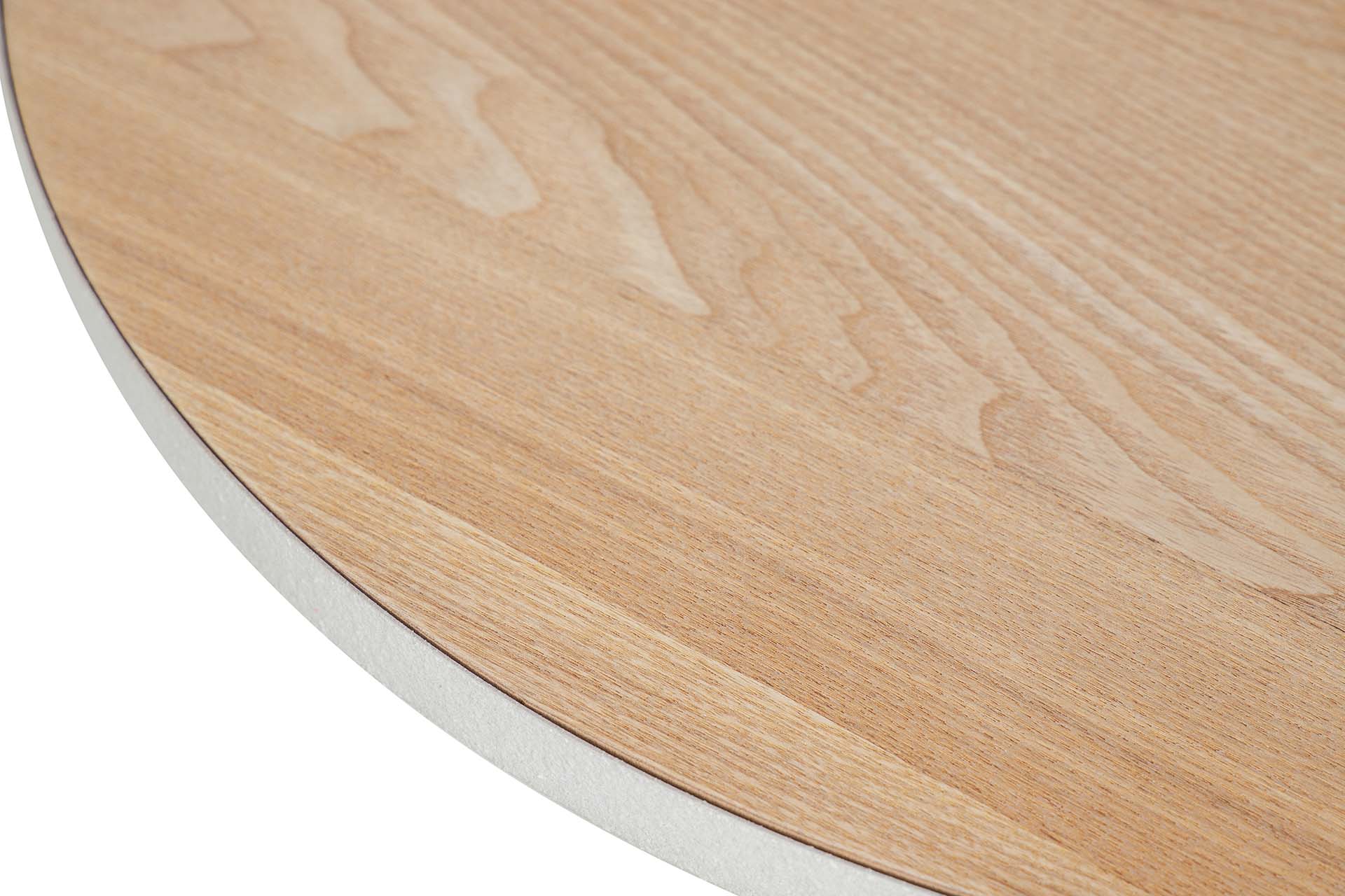 MESITA AUXILIAR METAL MDF BLANCO 60x60x58 CM