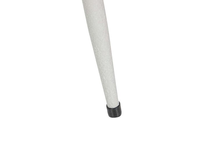 PLANTERO METAL BLANCO 20x20x50 CM