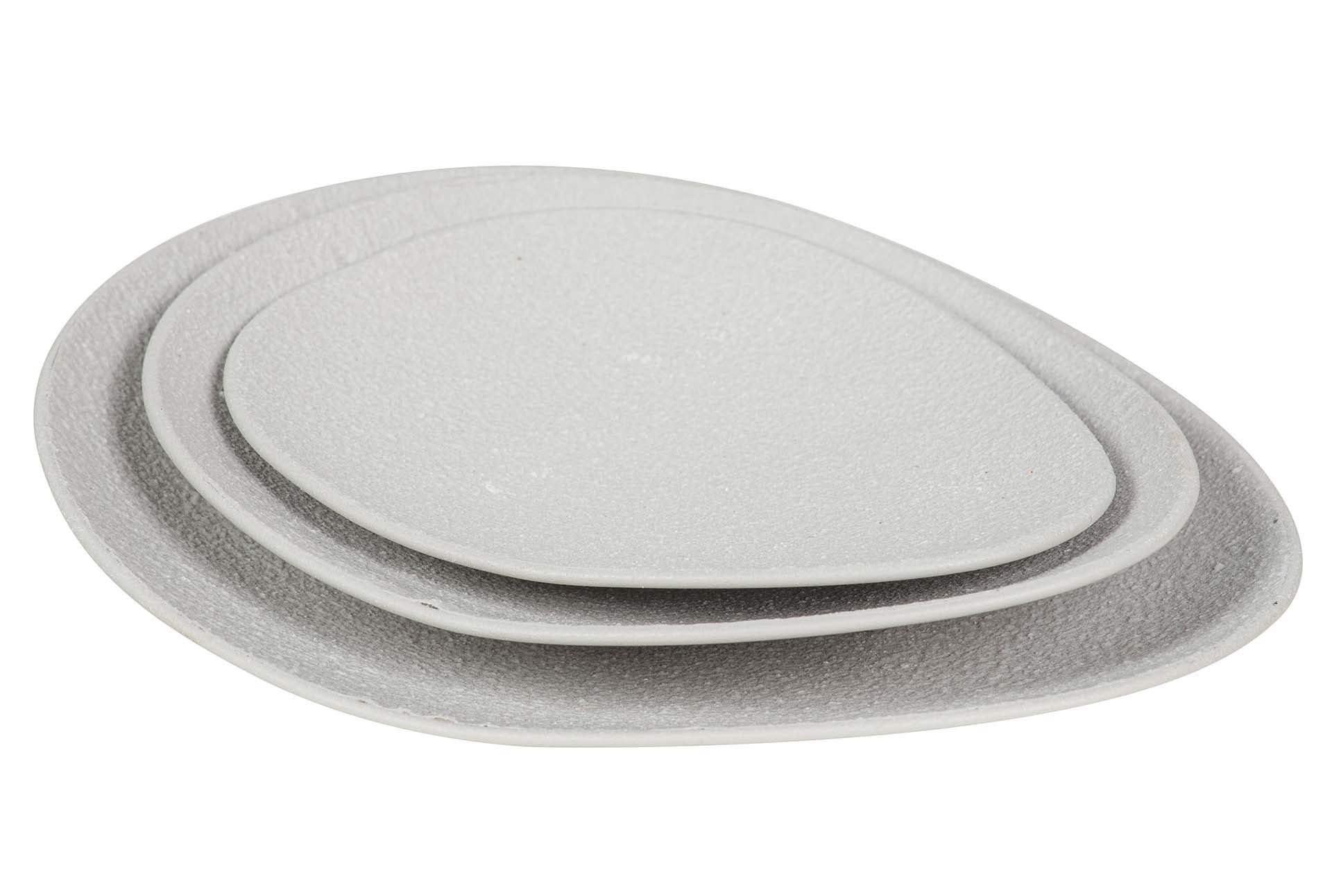 SET 3 CENTROS DE MESA 32x28x7 28x23x5 23x18x4 CM