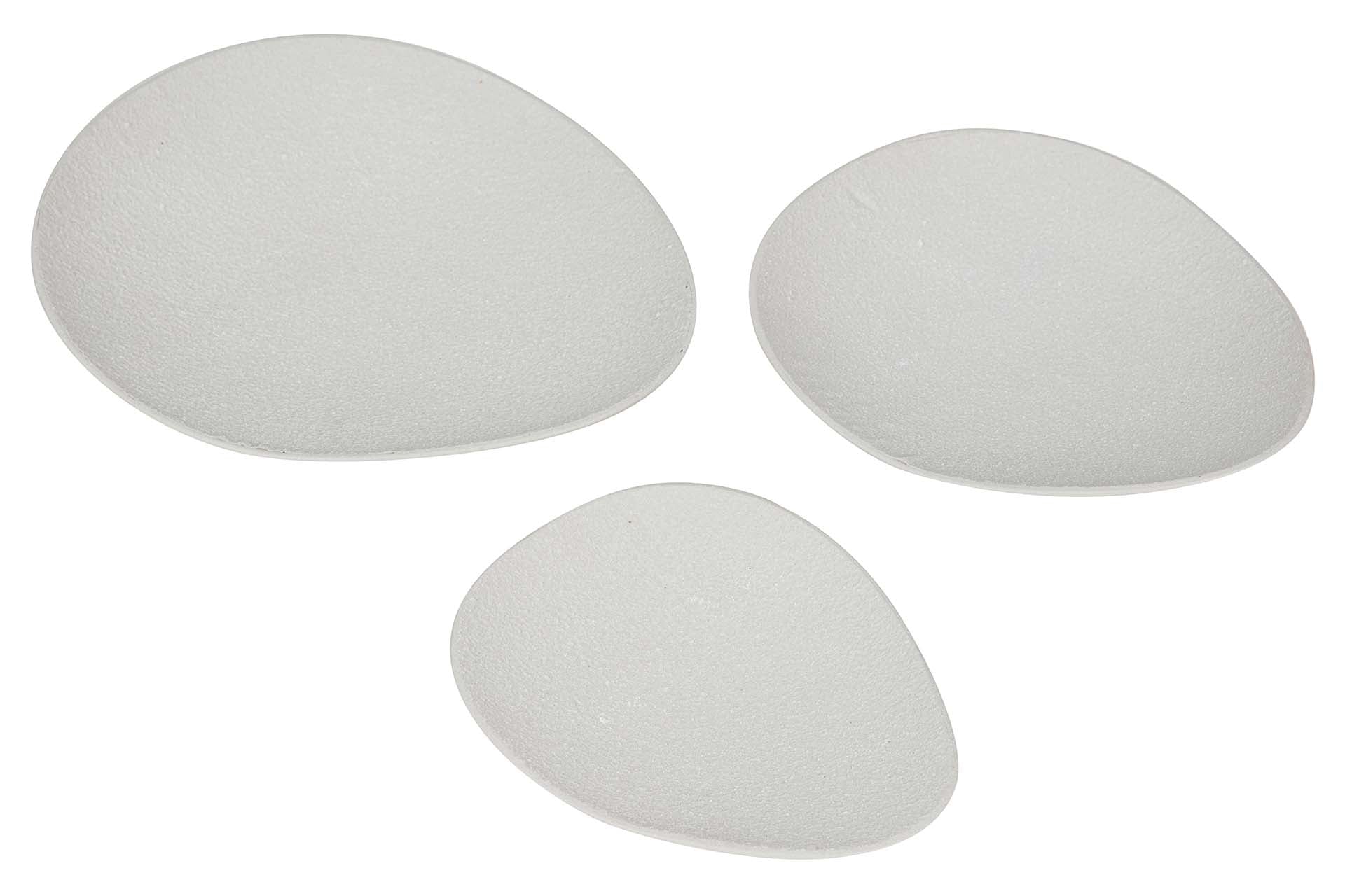 SET 3 CENTROS DE MESA 32x28x7 28x23x5 23x18x4 CM