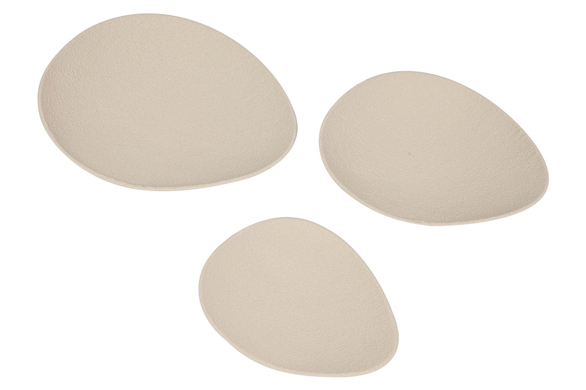 SET 3 CENTROS DE MESA 32x28x7 28x23x5 23x18x4 CM