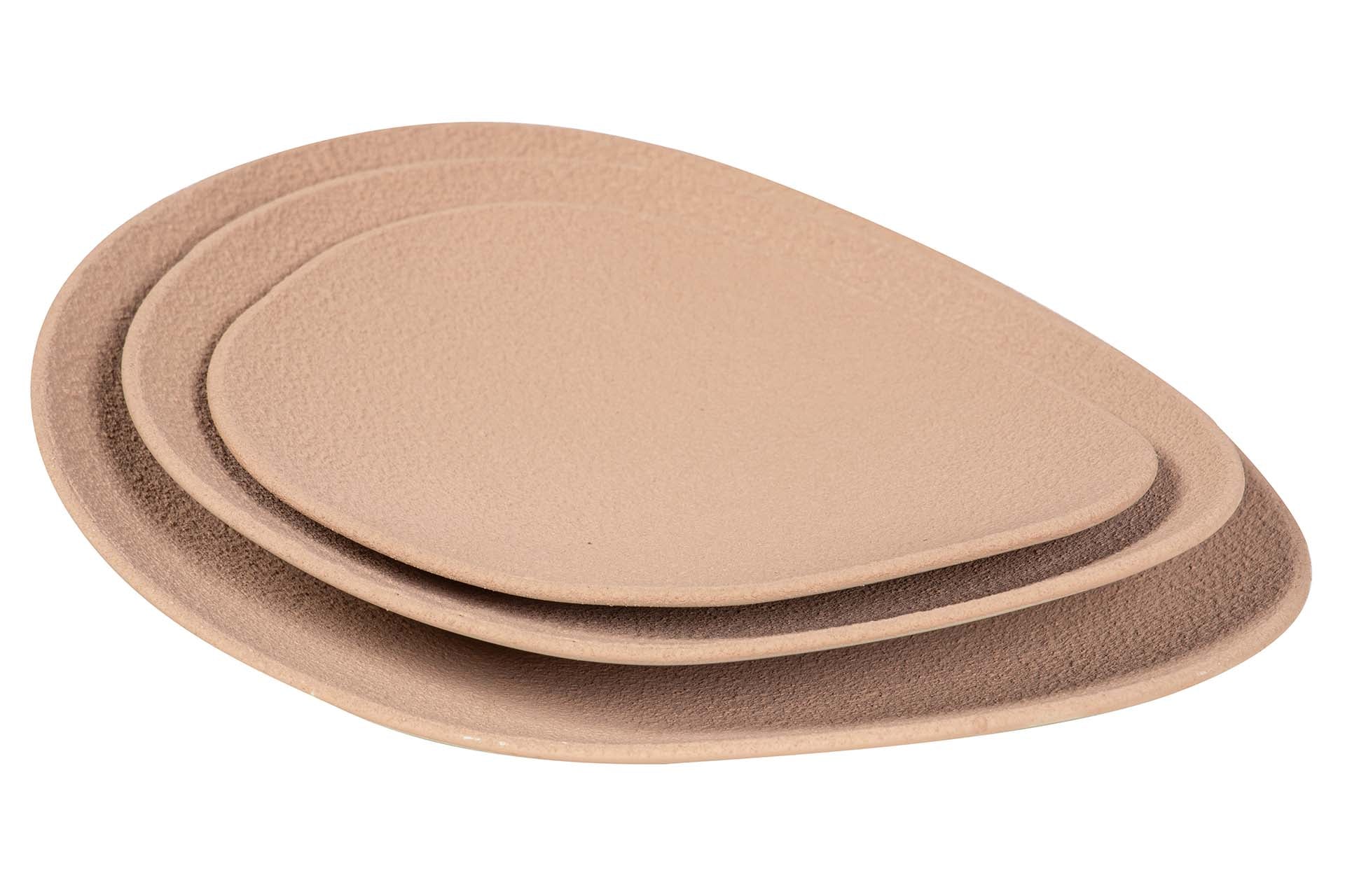 SET 3 CENTROS DE MESA 32x28x7 28x23x5 23x18x4 CM