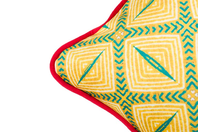 COJIN VELVET ABSTRACTO 45x30 CM - Min.2 uds