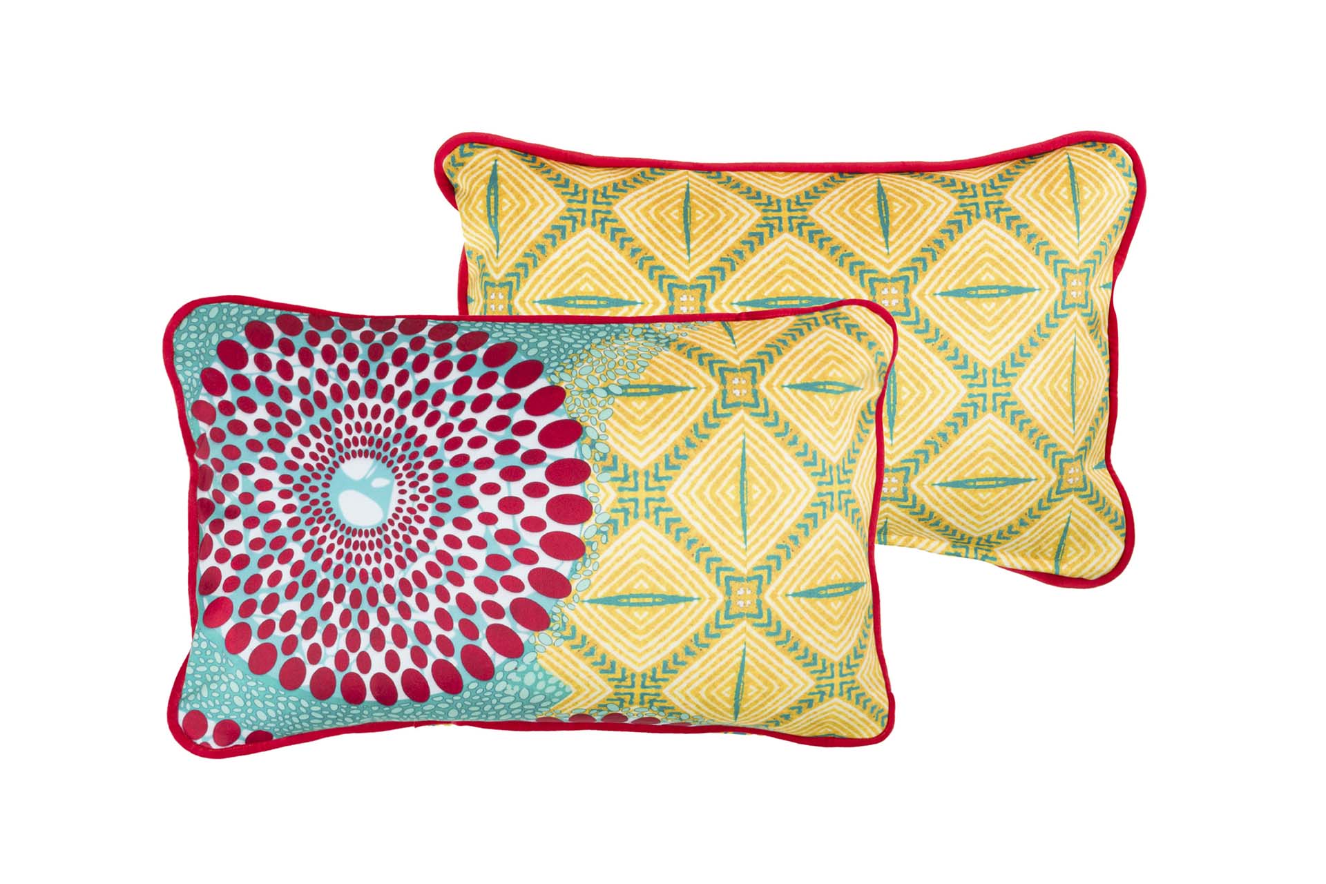 COJIN VELVET ABSTRACTO 45x30 CM - Min.2 uds