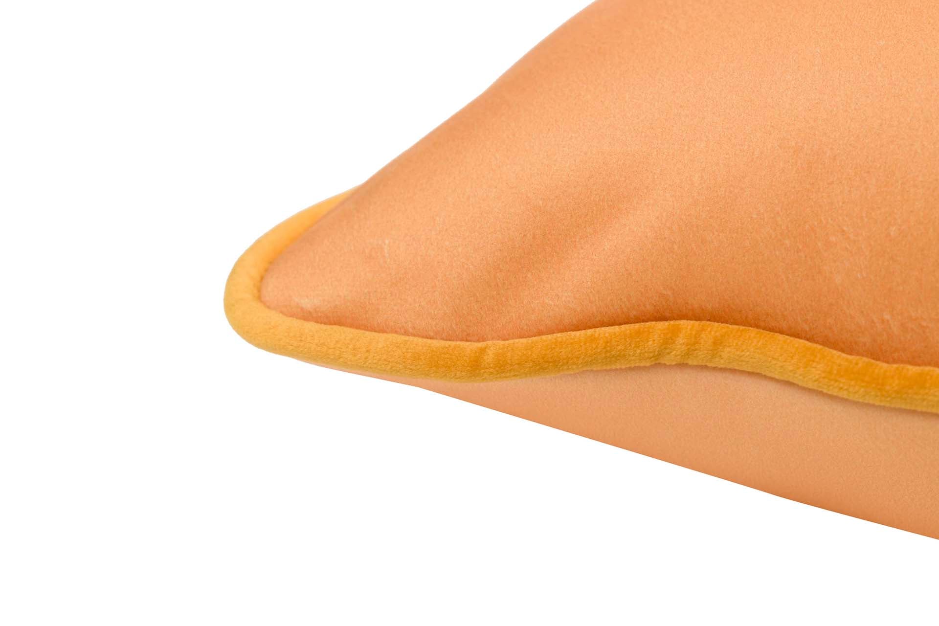 COJIN VELVET NARANJA 45x30 CM - Min.2 uds