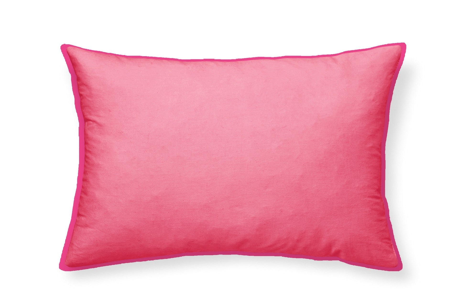 COJIN VELVET ROSA 45x30 CM - Min.2 uds