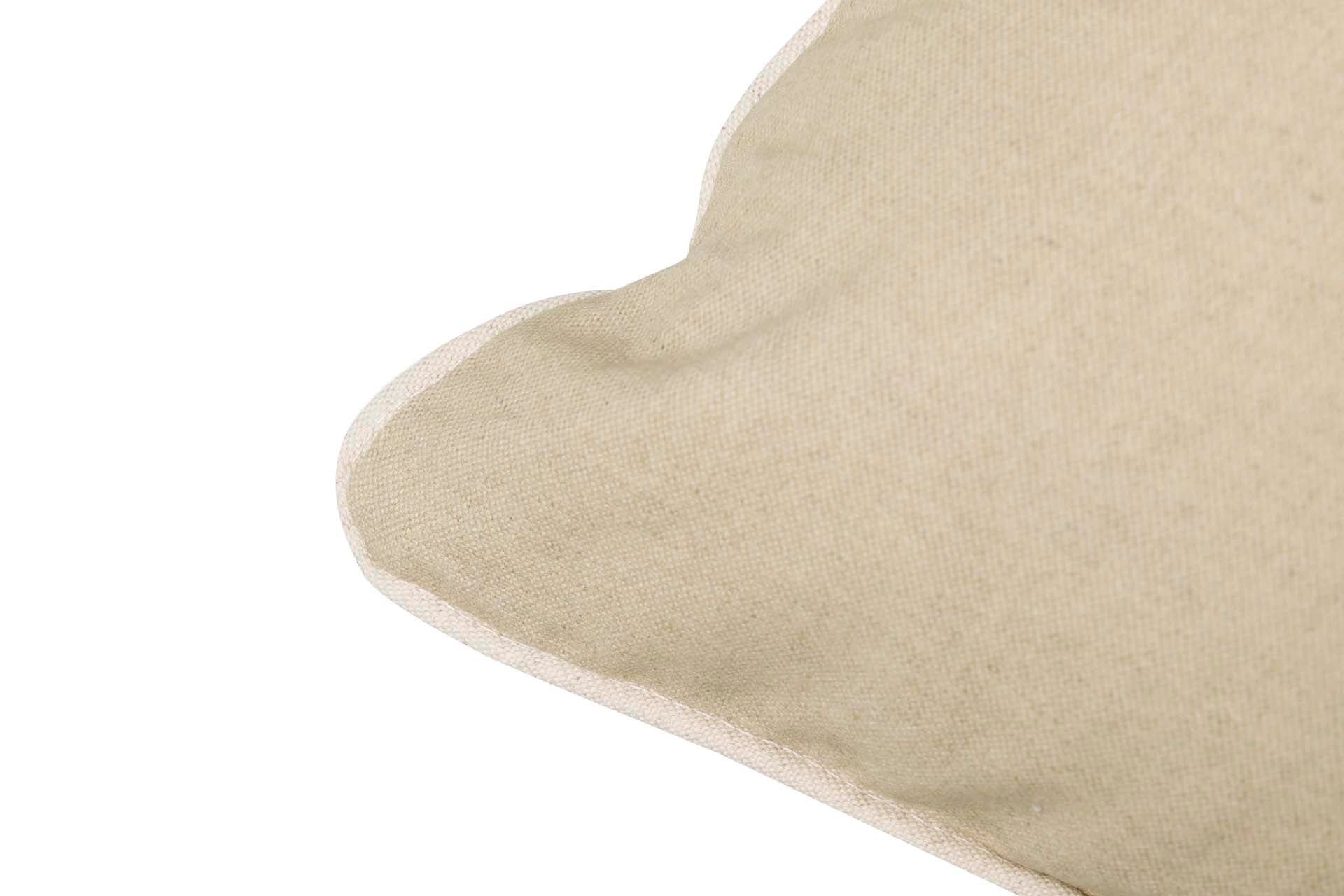 COJIN LINO BEIGE 45x30 CM - Min.2 uds