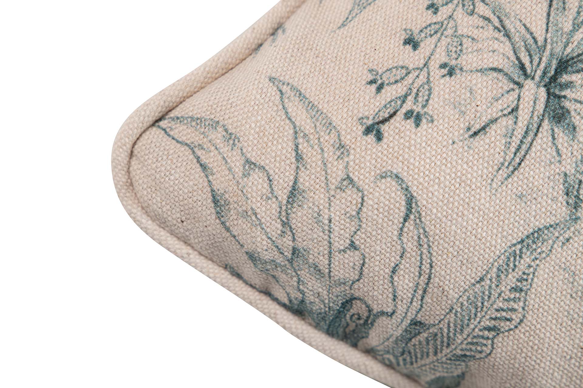COJIN LINO NATURALEZA AZUL 45x13x45 CM - Min.2 uds