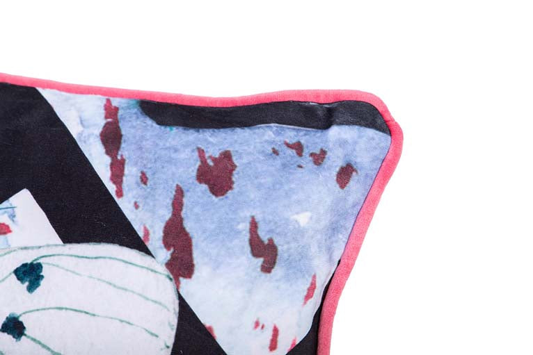 BUTTERFLY COSTA VELVET CUSHION 45x13x30 CM - Min.2 units