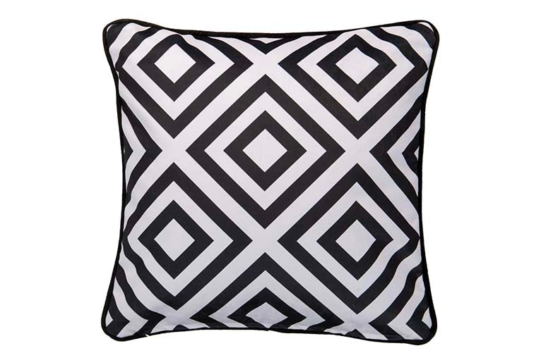 VELVET GAVALIERI GEMETRICO CUSHION 45x13x45 CM - Min.2 units