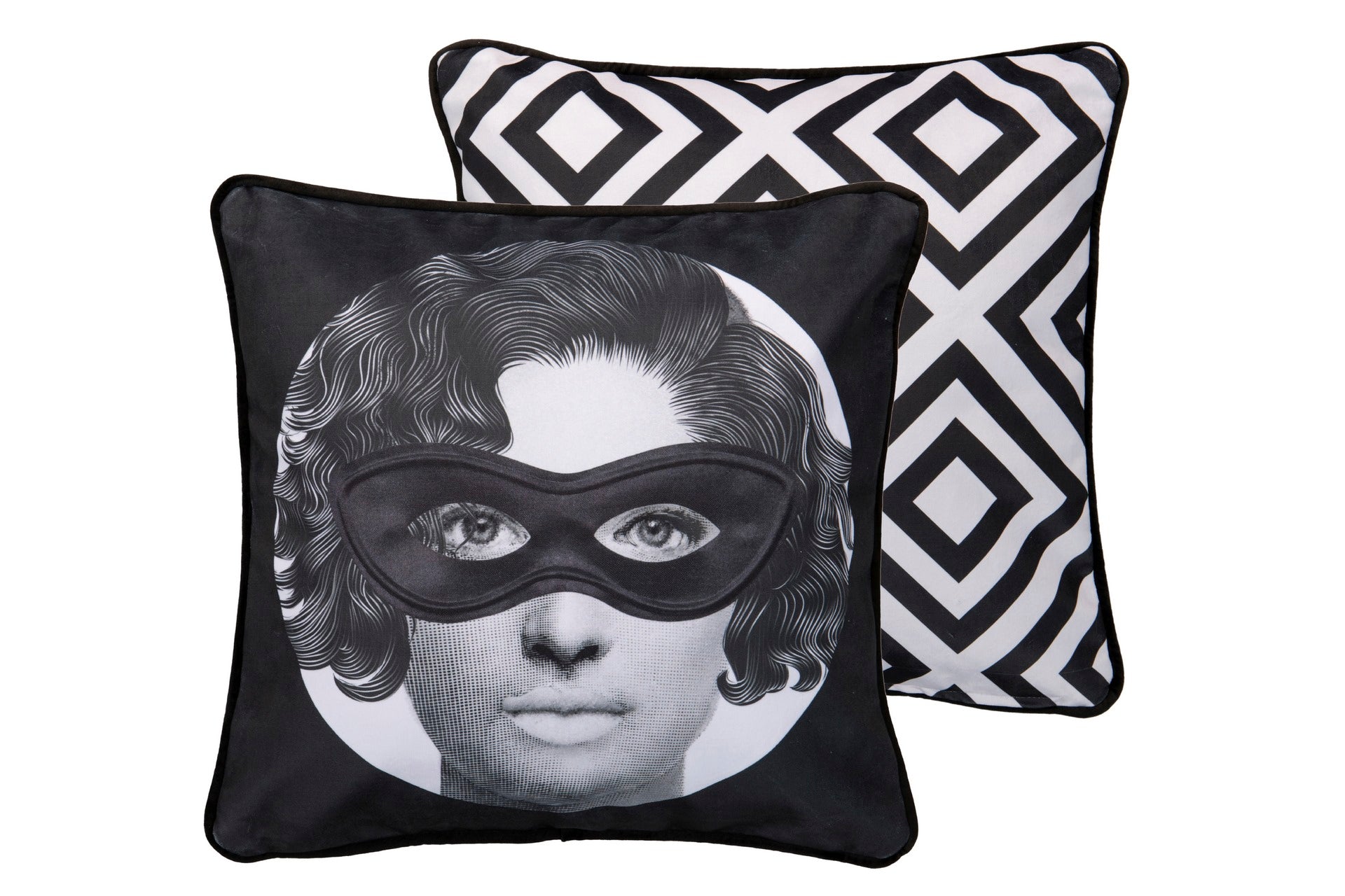 VELVET GAVALIERI GEMETRICO CUSHION 45x13x45 CM - Min.2 units